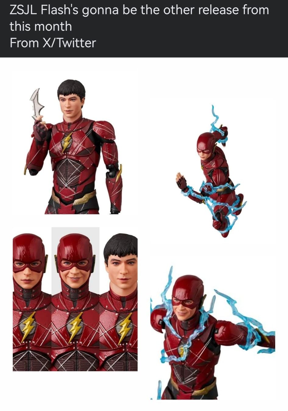 Mafex 243 Zack Snyder's Justice League - The Flash, is now