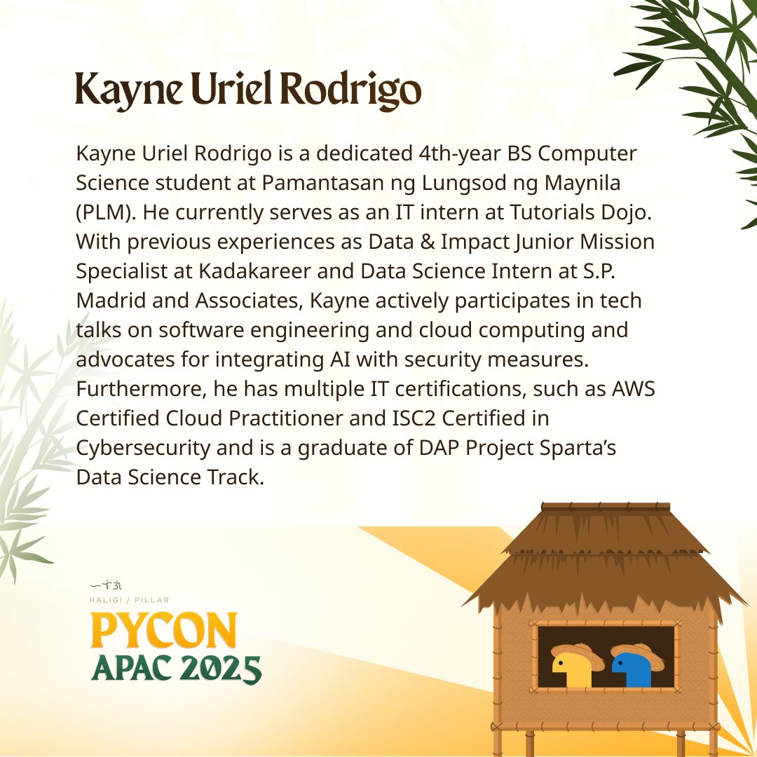 𝗕𝘂𝗶𝗹𝗱𝗶𝗻𝗴 𝗮 𝗙𝘂𝘁𝘂𝗿𝗲 𝗪𝗵𝗲𝗿𝗲 𝗔𝗜 𝗮𝗻𝗱... - PyCon Philippines | Facebook