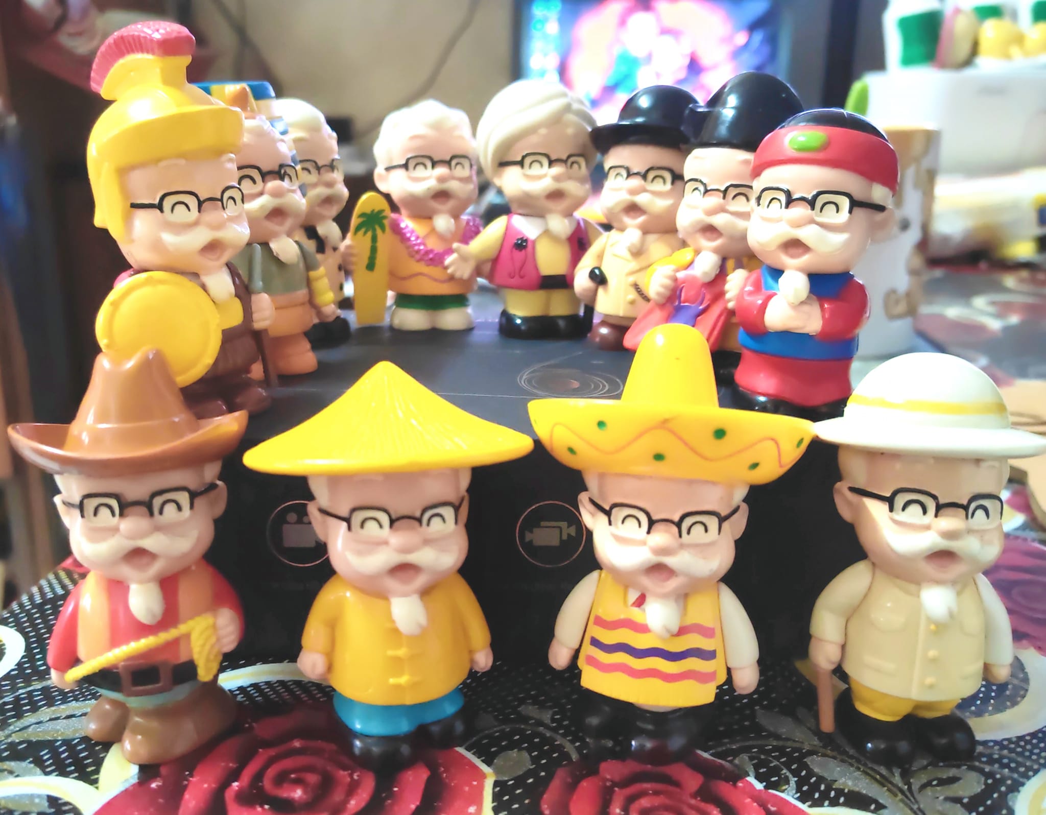 KFC Colonel Sanders Figure Set.. RM120 all set Included Post