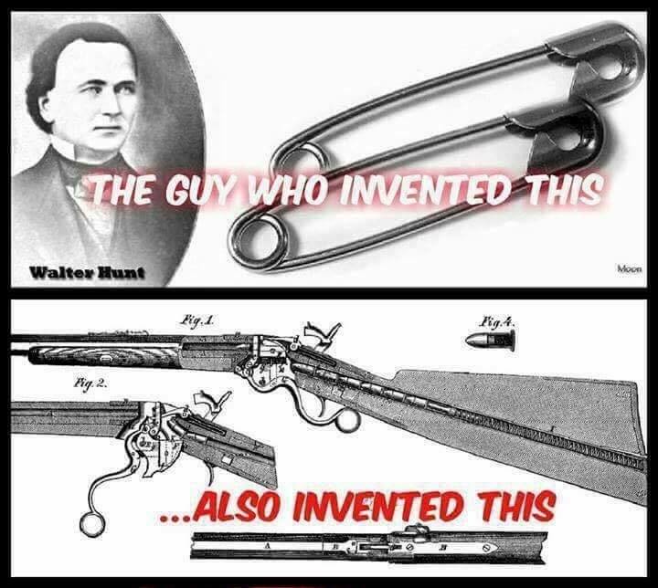 The safety pin inventor,... - Unfocused Genius Association