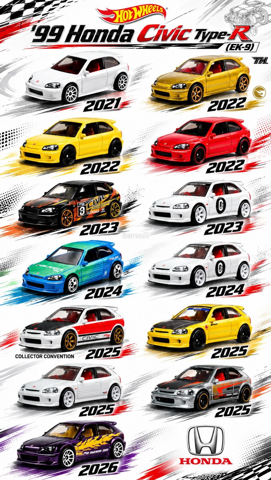 Hot Wheels Legends Tour 2026 Team Transport set featuring the '24