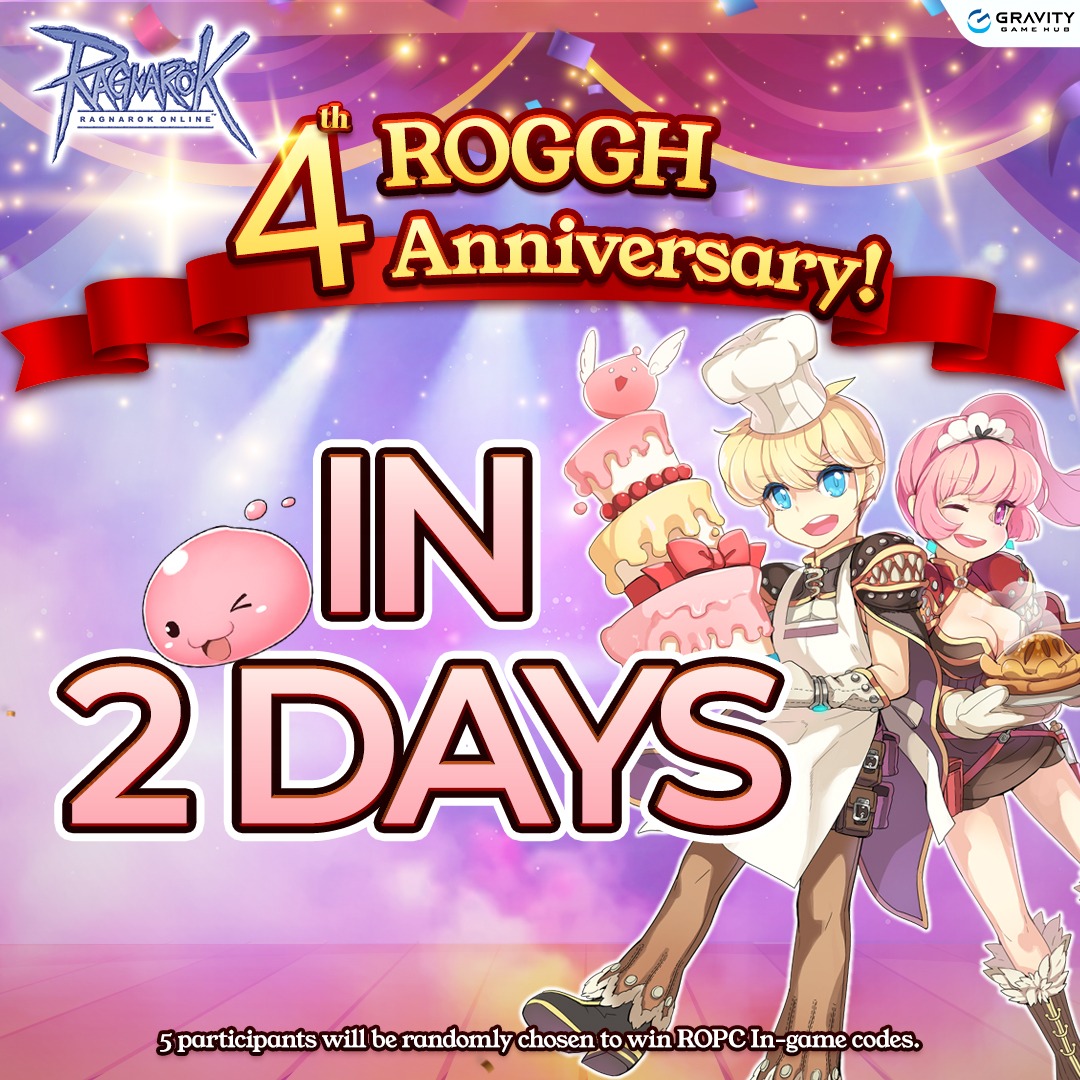 🎉 𝟐 𝐃𝐀𝐘𝐒 𝐓𝐎 𝐆𝐎 🎉 ⏳ 𝟮 𝗗𝗮𝘆𝘀 𝘁𝗼 𝗚𝗼... - Ragnarok Online GGH | Facebook