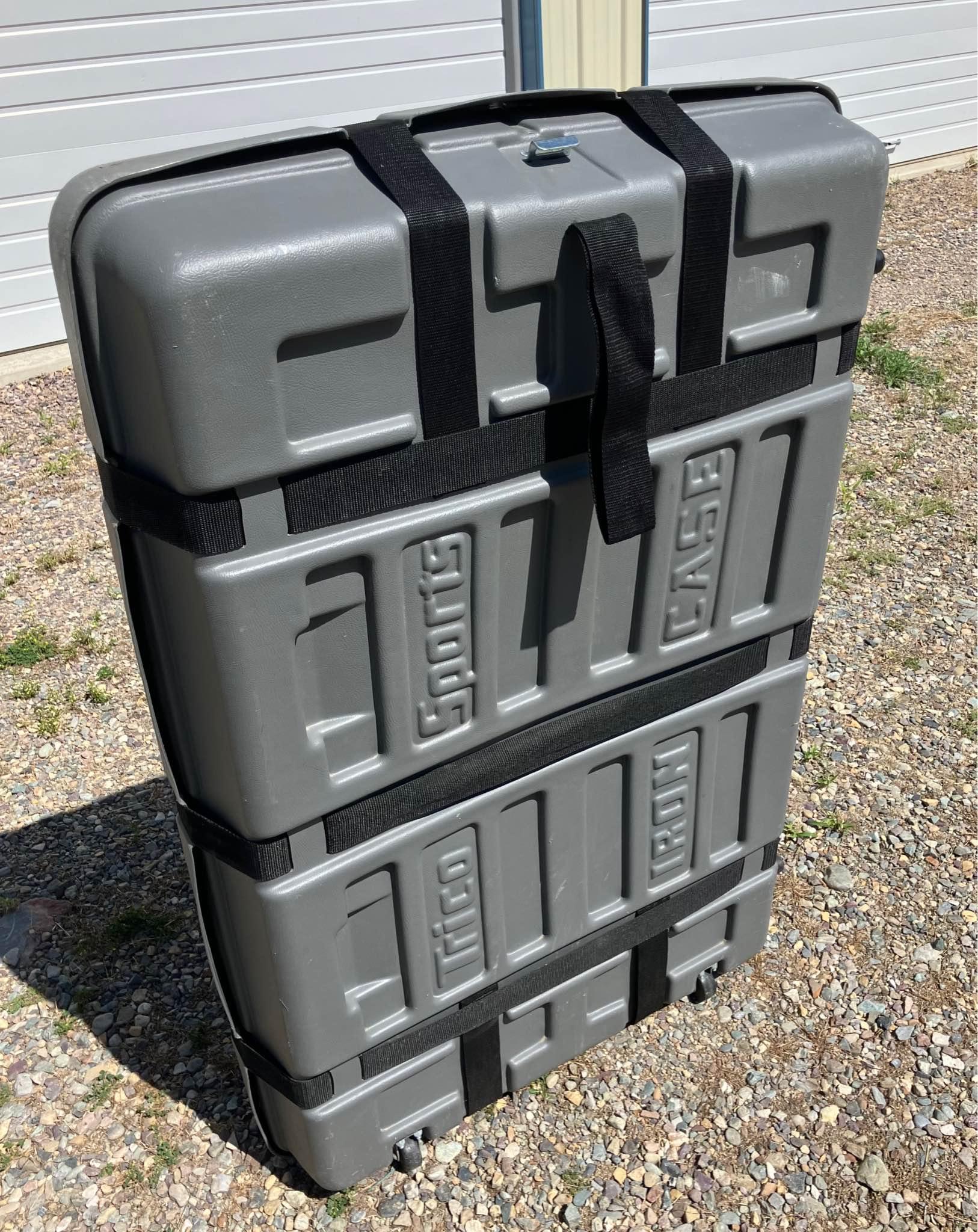 Is a Trico iron case or cardboard bike box better for shipping to HK?