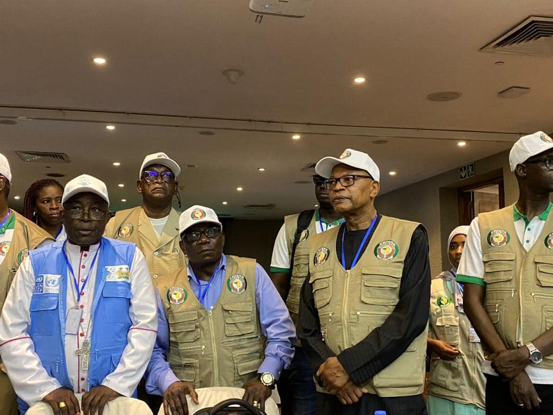 The head of the Ecowas -... - Wanep Sierra Leone Decides | Facebook