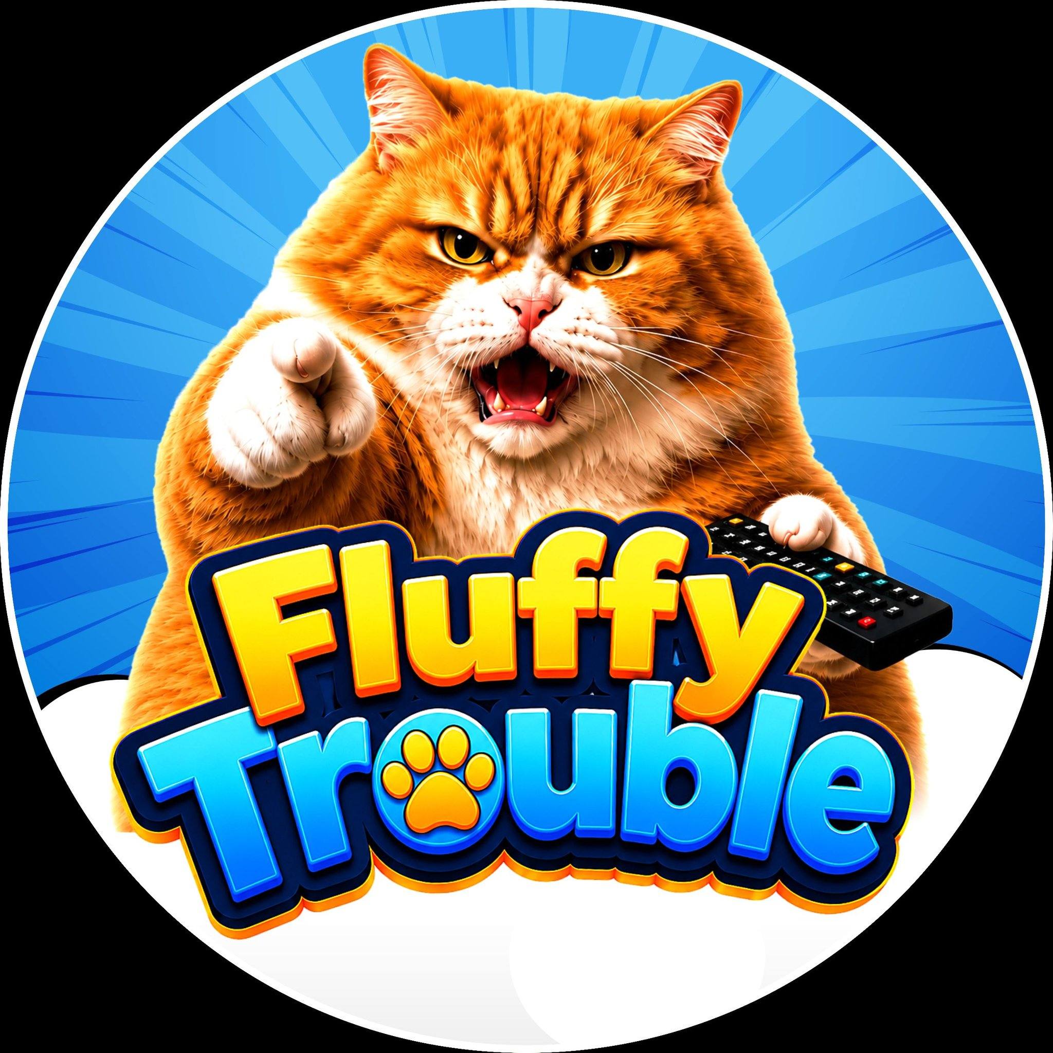 Fluffy doesn't mind sharing... as long as you enjoy keeping all your ...