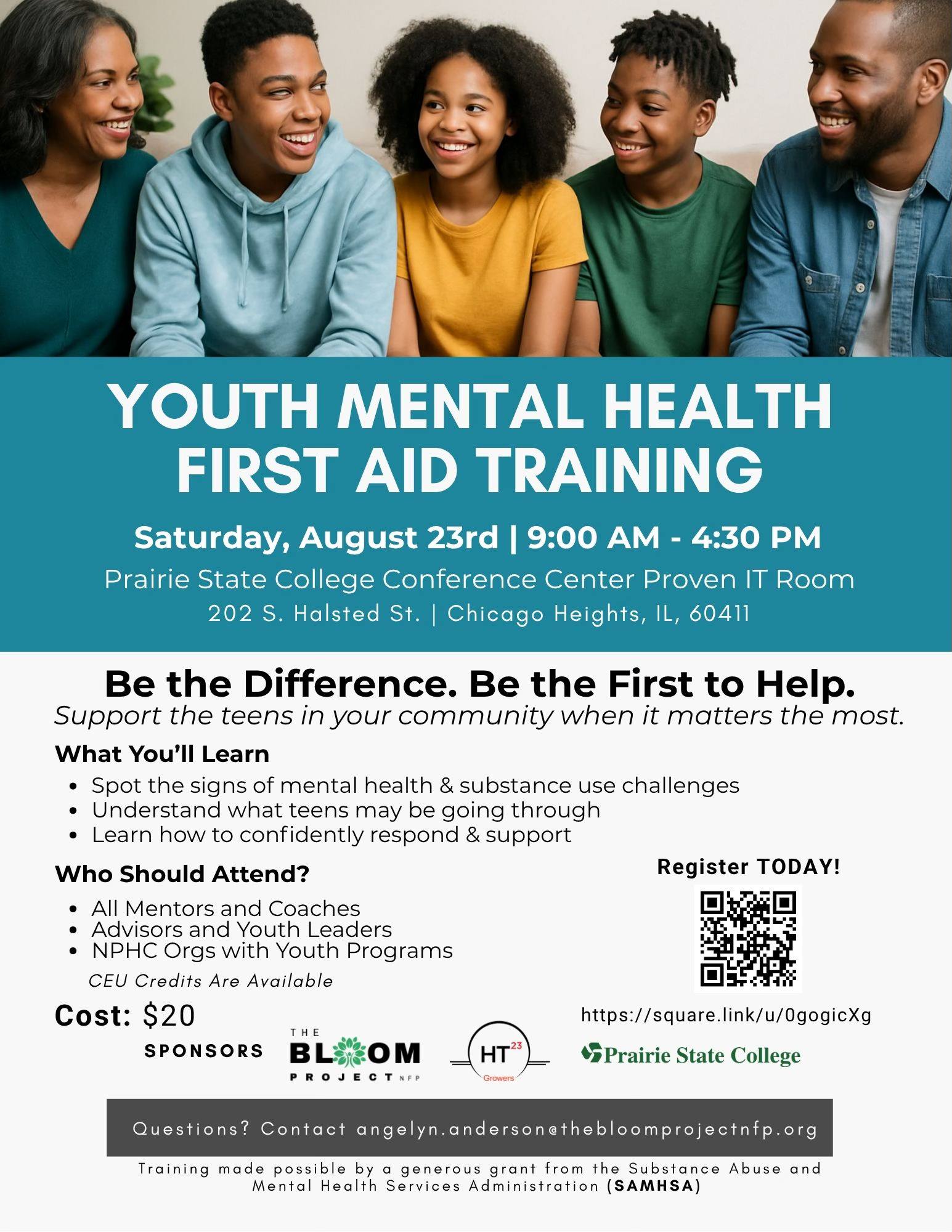 HT23 - 🌟 Youth Mental Health First Aid Training is Here! 🌟 Do you ...