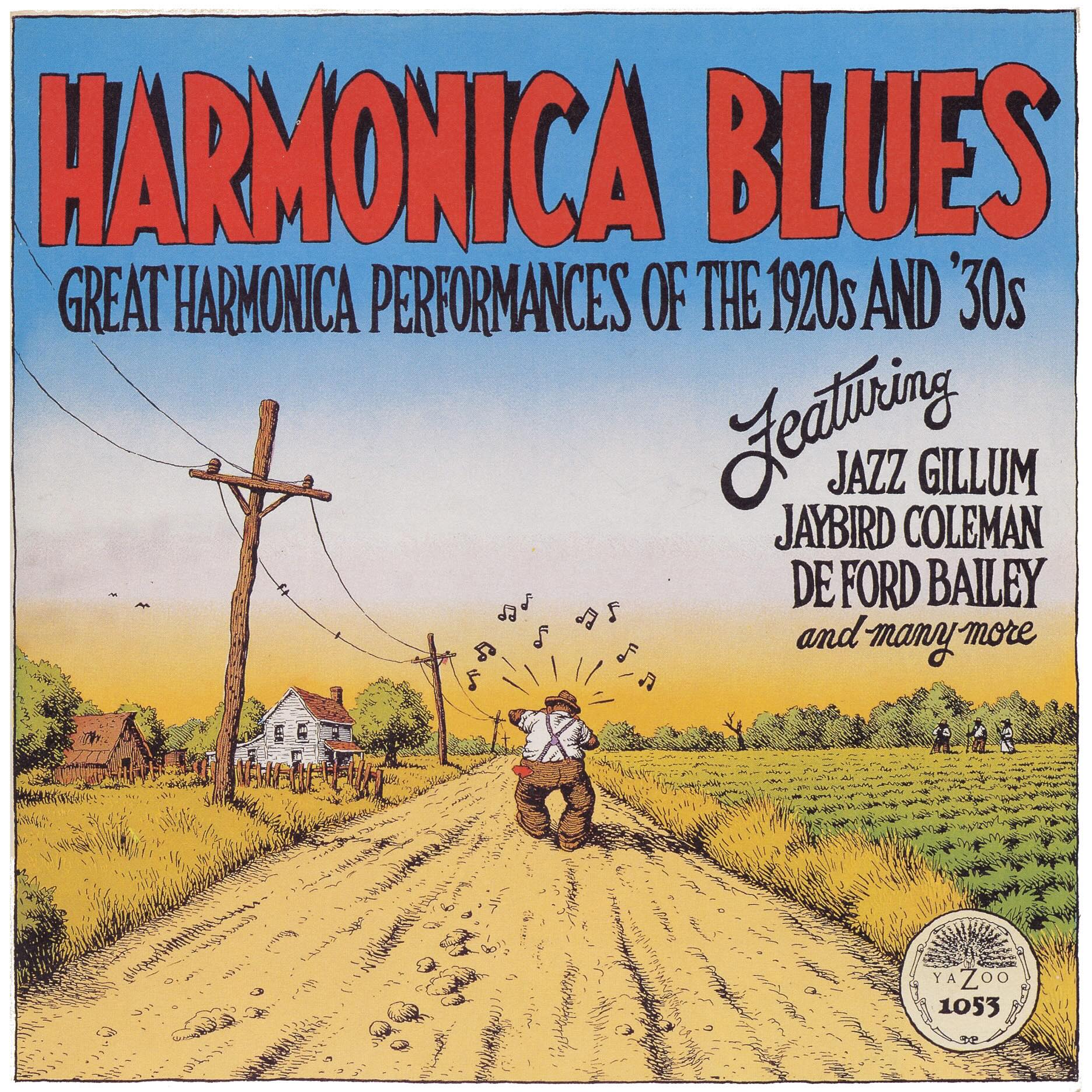 Here's an album cover Crumb illustrated (and color separated) in
