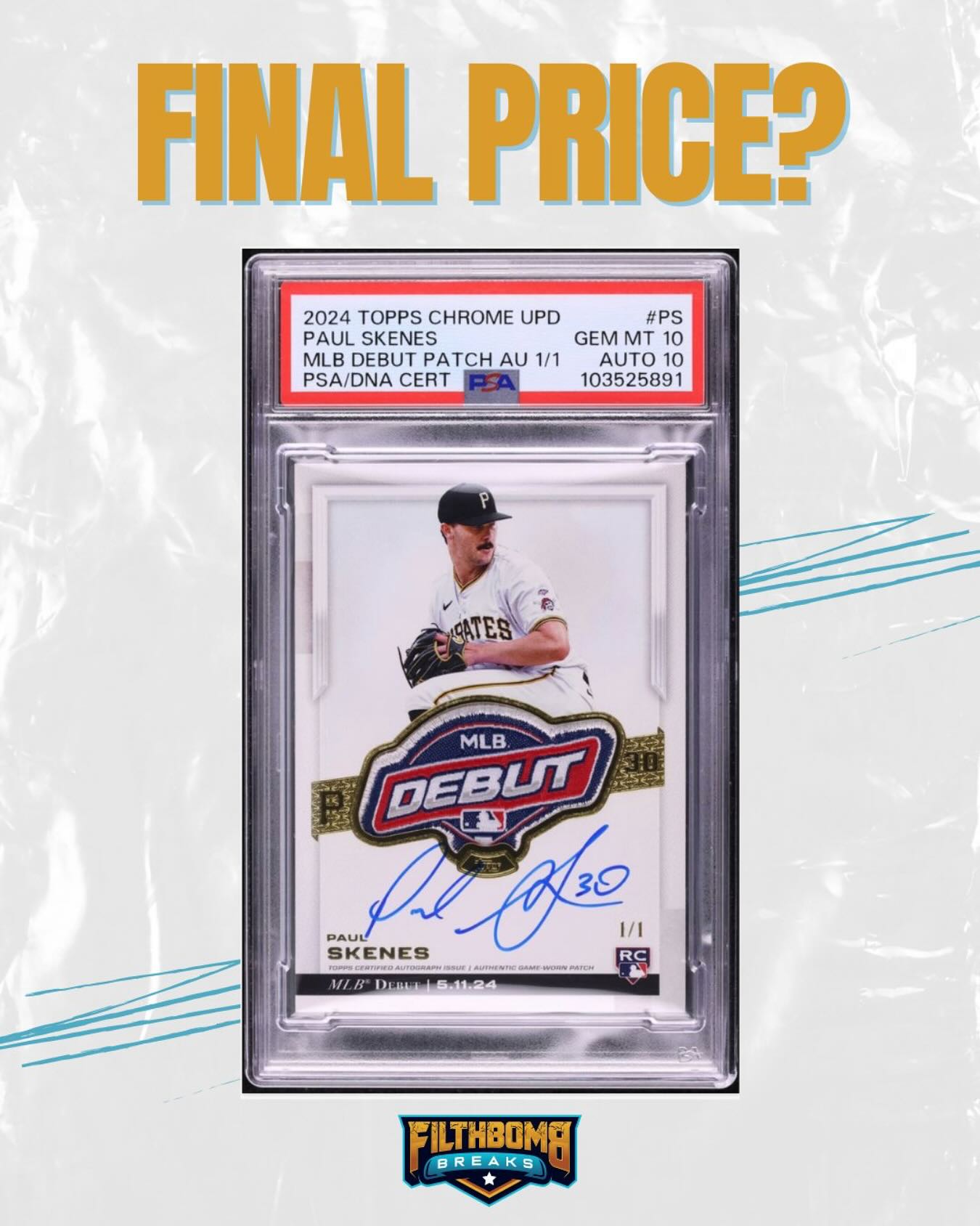 1/1 Collector submits his dream card to Auction ⚡️ and it's a