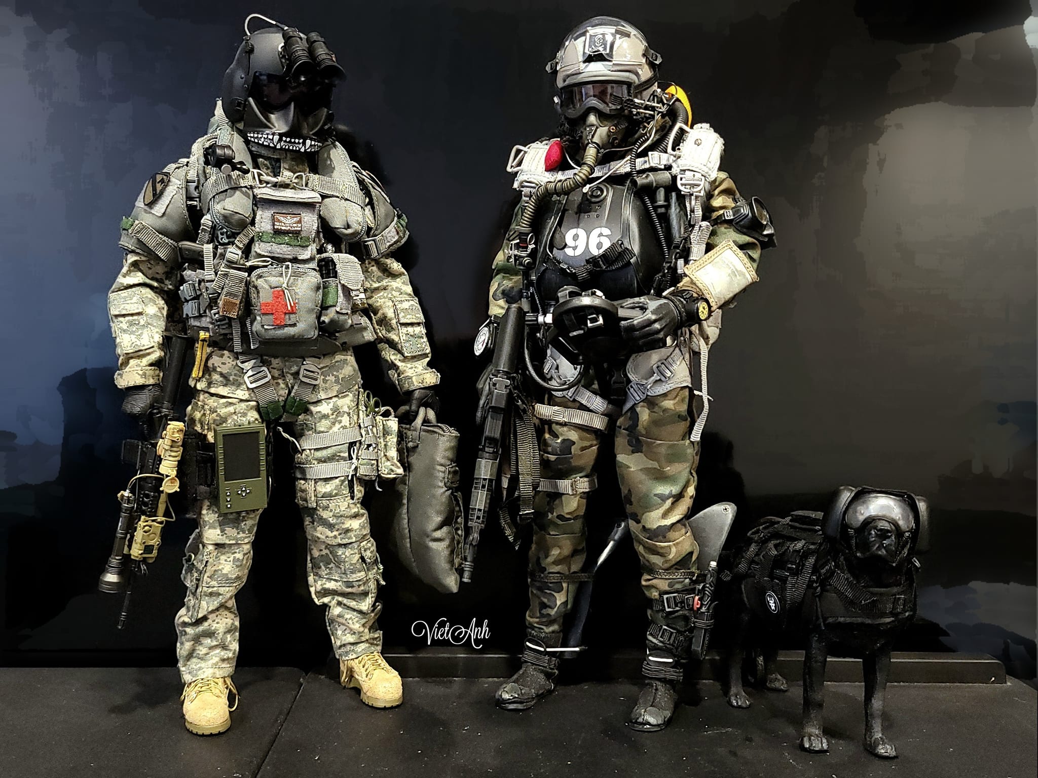 🇺🇸 **US Elite 160th SOAR Night Stalkers Pilot Figure Unboxing