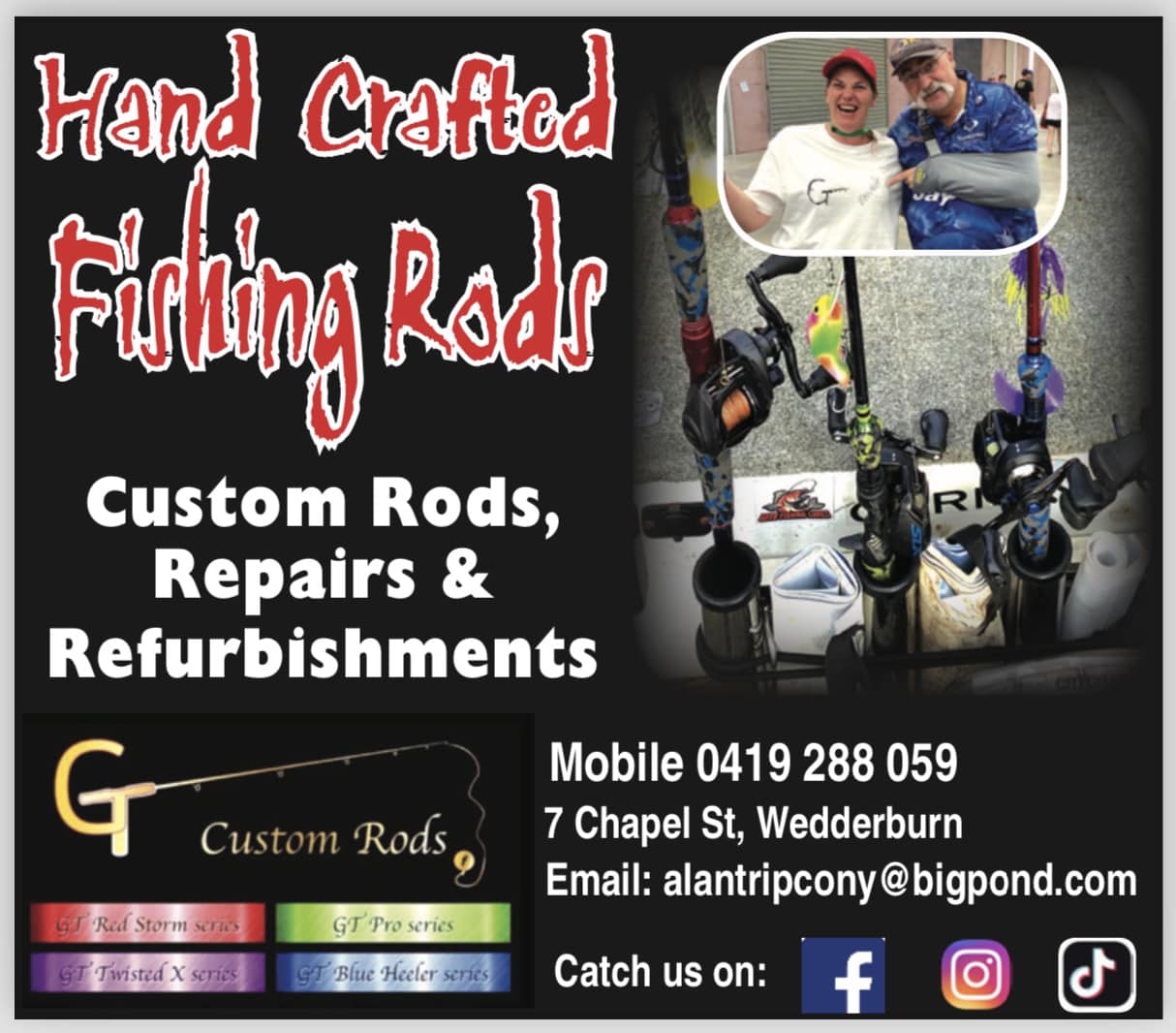 GT Custom Rods