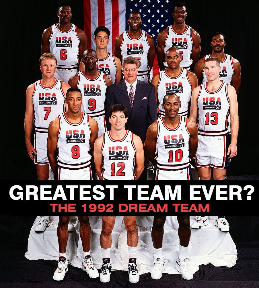 USA basketball team won 1992 Olympics by 43.8 points