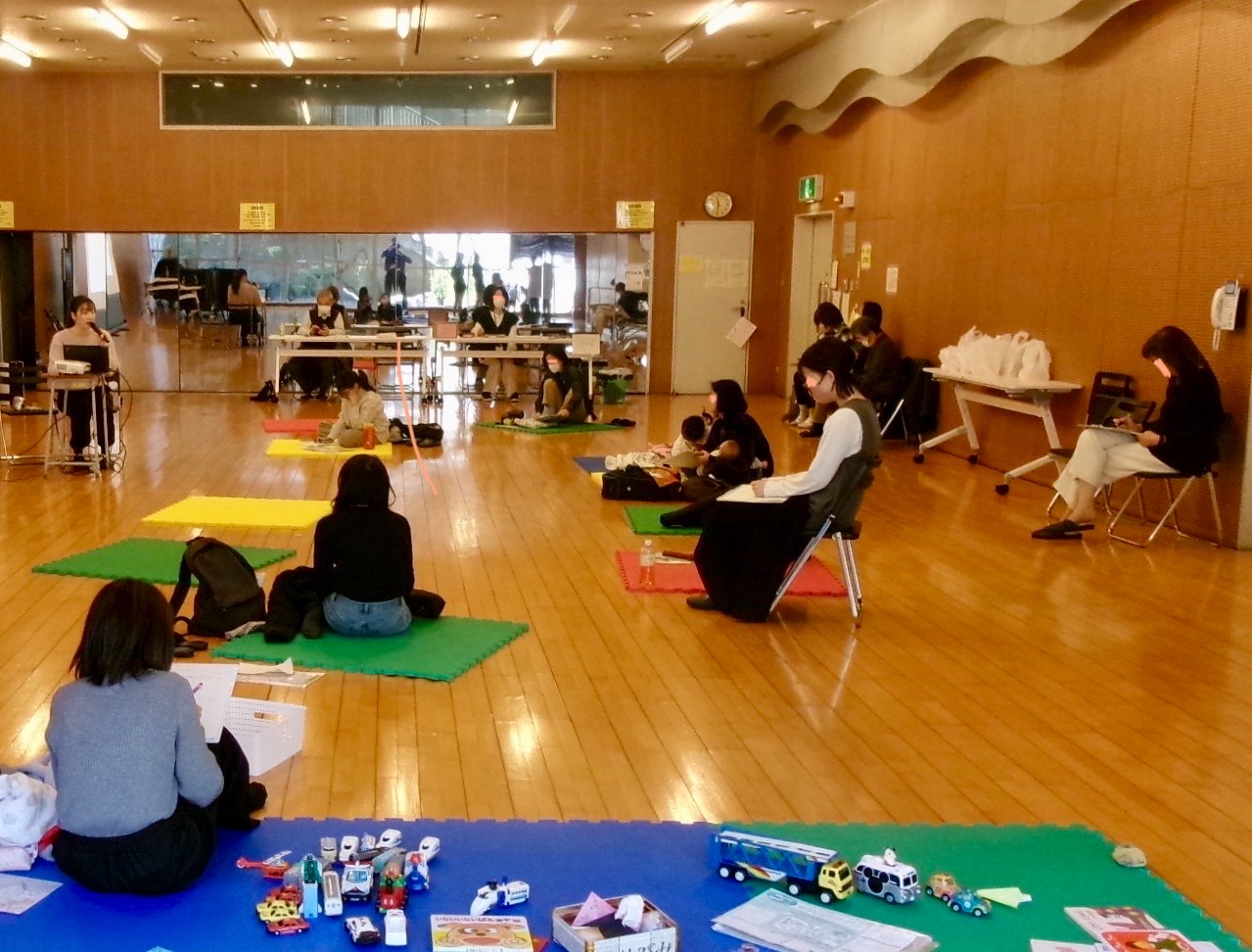 特定非営利活動法人M plug 【ご報告】 2/27 湘南台公民館 藤沢市の湘南台公民館にて、小さいお子さんいる家庭のための防災講座を行い