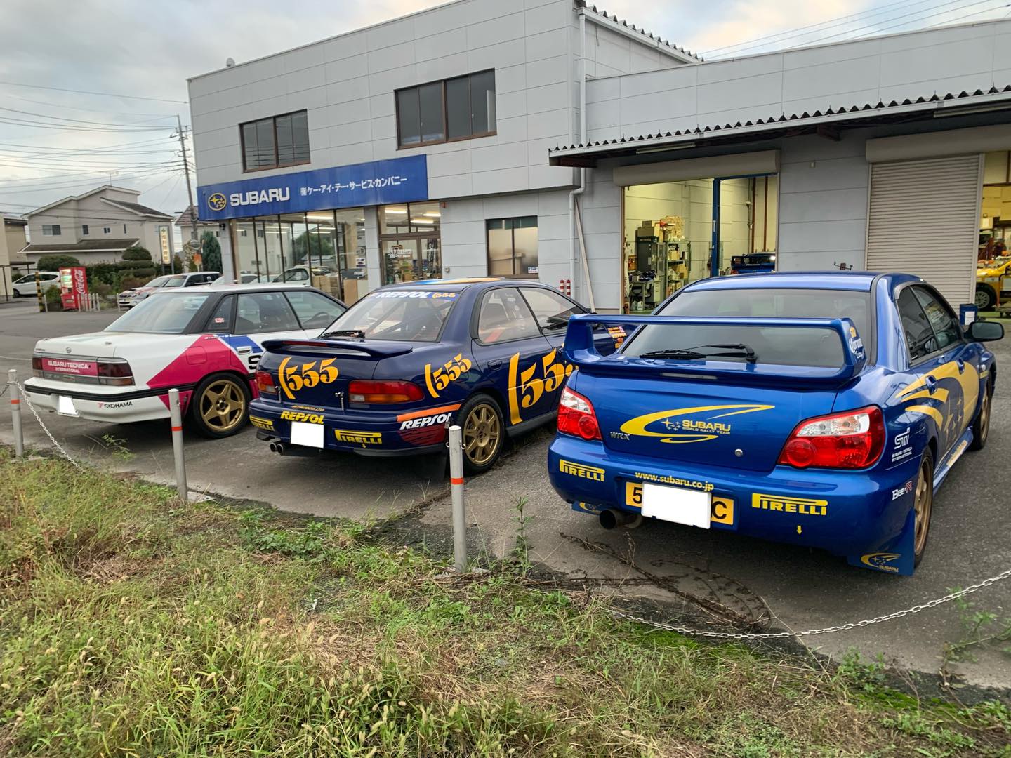 お陰様で決まりました。］スバル インプレッサ WRX STI GC8 セーフティ 