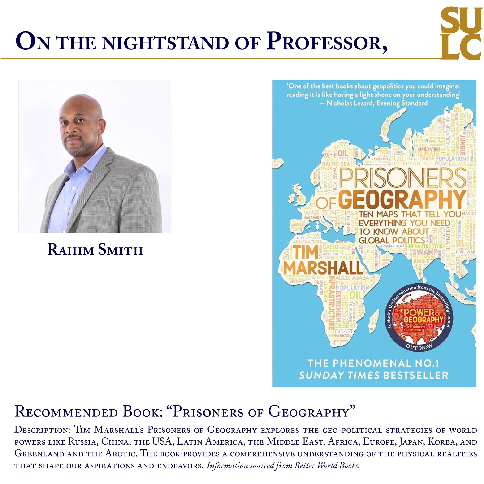 🌍📚 On the nightstand:... - Southern University Law Center