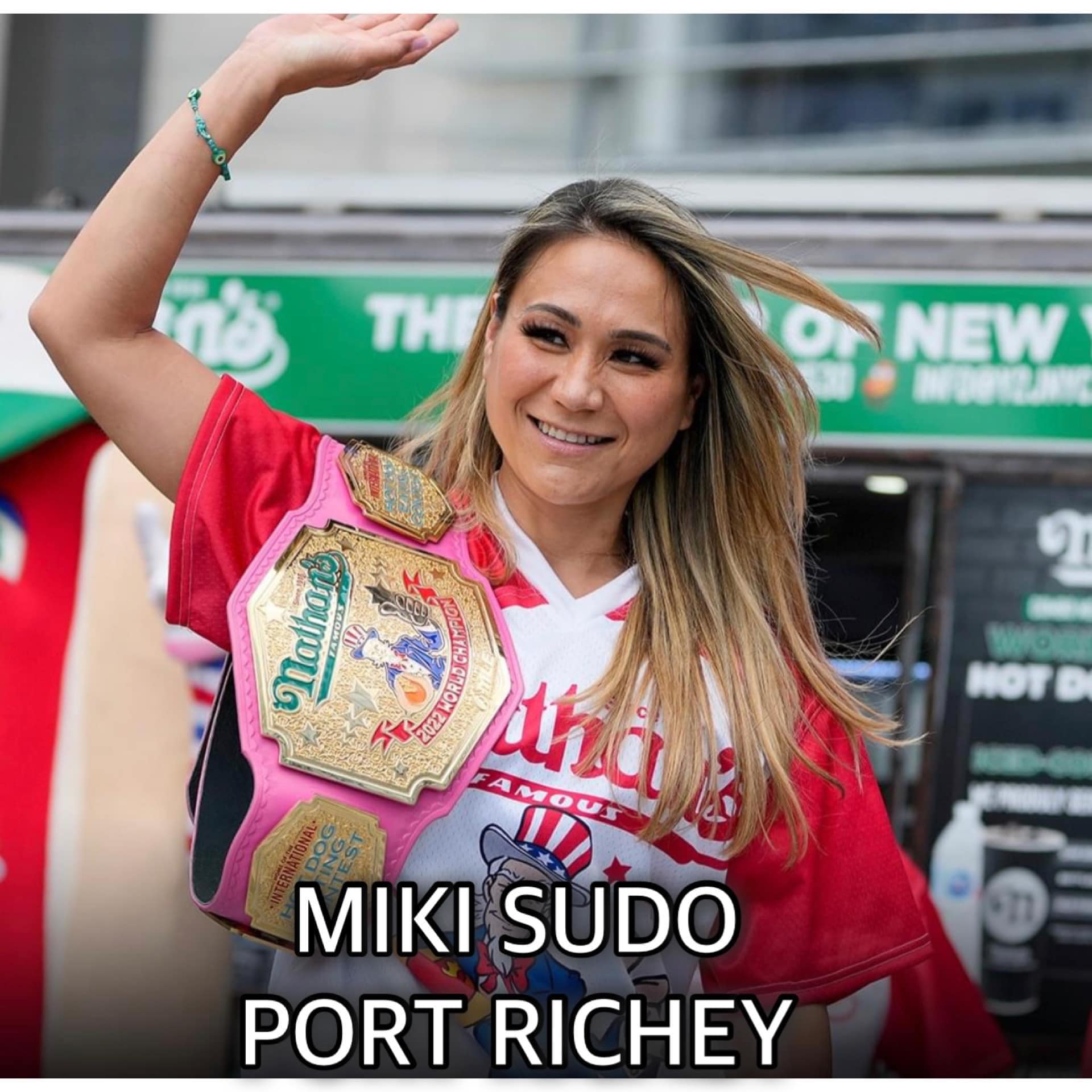 CONGRATULATIONS: Pasco County's own Miki Sudo cemented her legacy