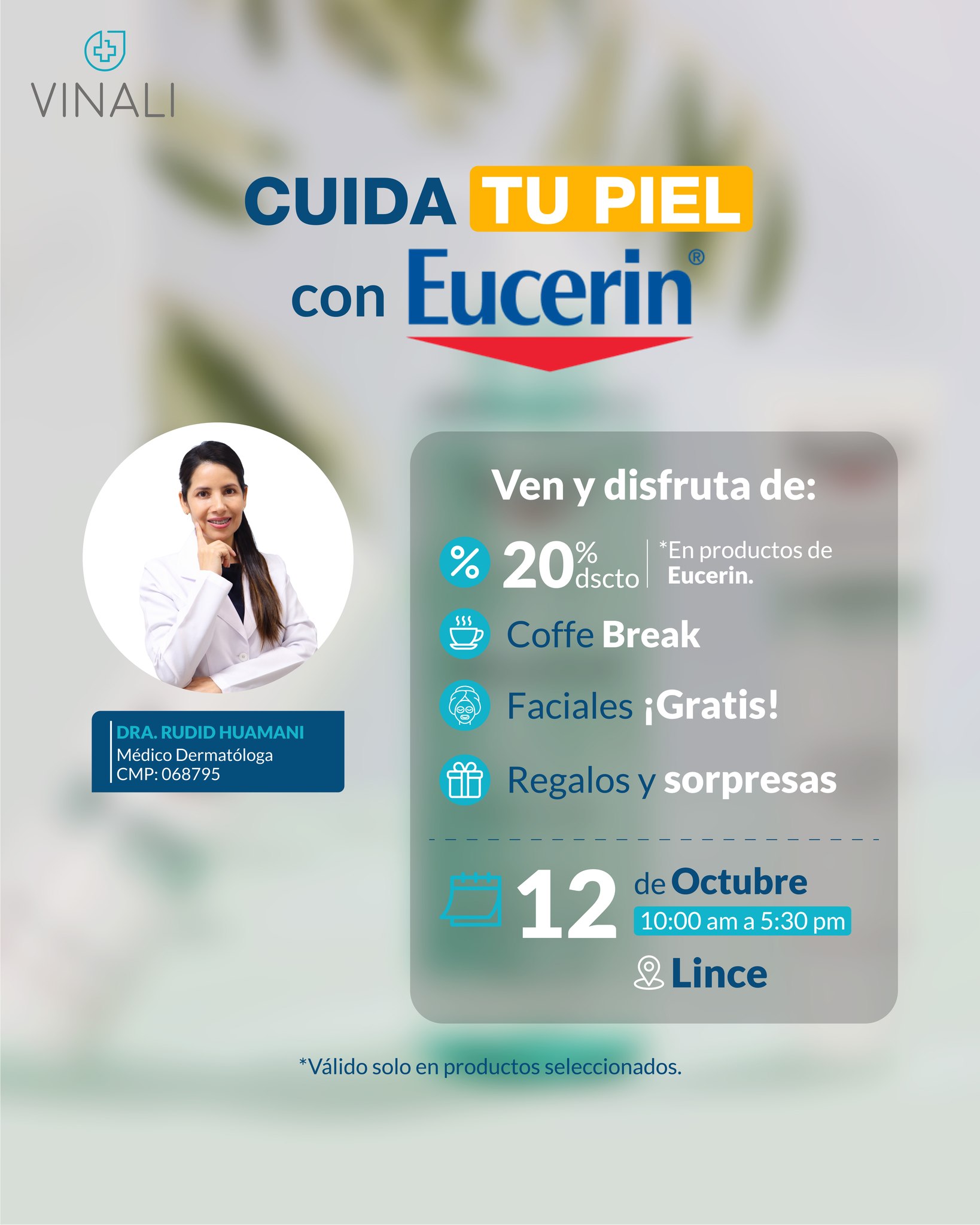 🤩 ¡𝗖𝘂𝗶𝗱𝗮 𝘁𝘂 𝗽𝗶𝗲𝗹 𝗷𝘂𝗻𝘁𝗼 𝗮... - Centro Dermatológico Vinali | Facebook