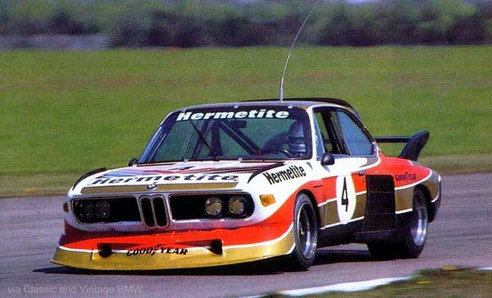 The Silverstone 6 hour winning BMW CSL of Walkinshaw and Fitzpatrick.