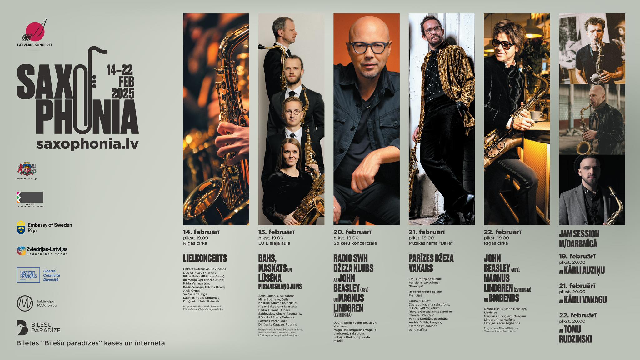 Saxophonia festival in Riga