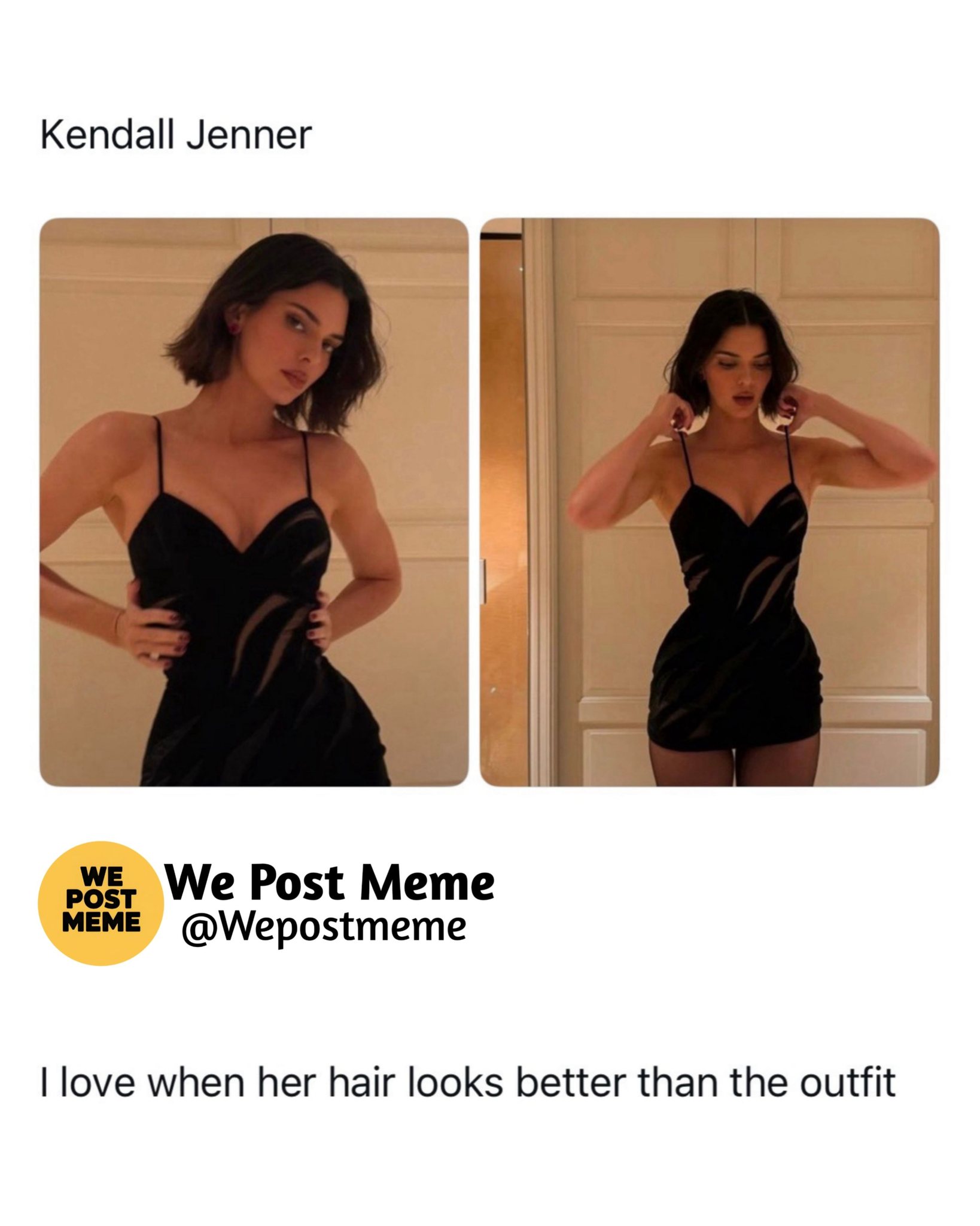 Kendall Jenner's 2025 Oscars after-party look with vintage Mugler dress and blunt bob