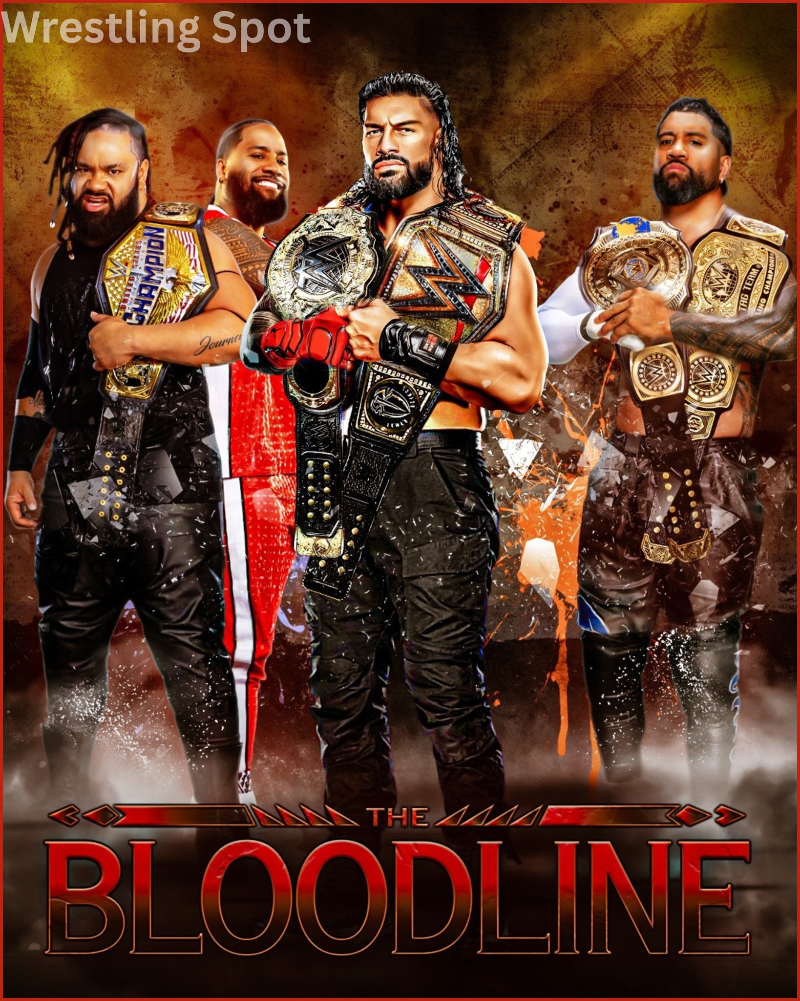 They ran WWE once - titles in every hand, fear in every locker