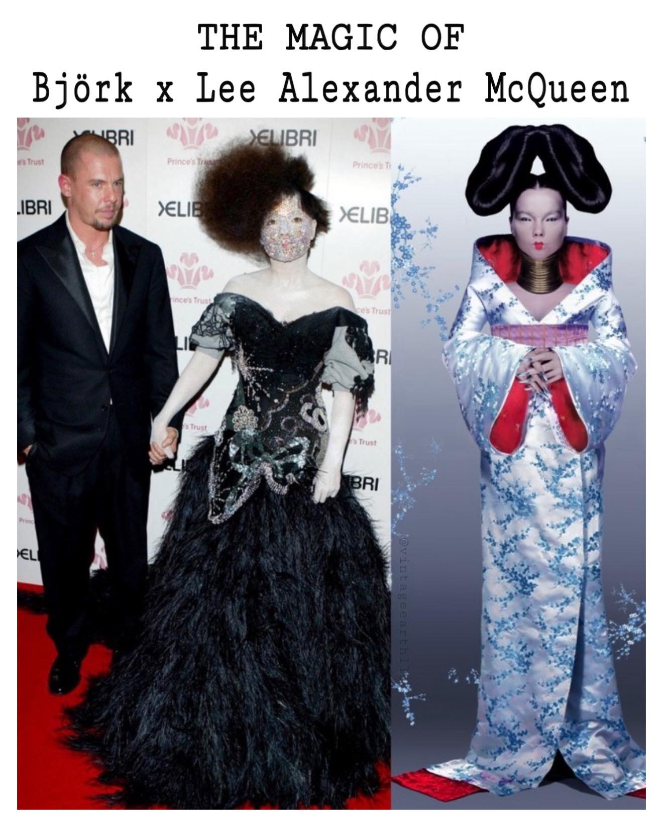 アート・デザイン・音楽 Alexander McQueen Björk and Lee Alexander McQueen shared a creative partnership that