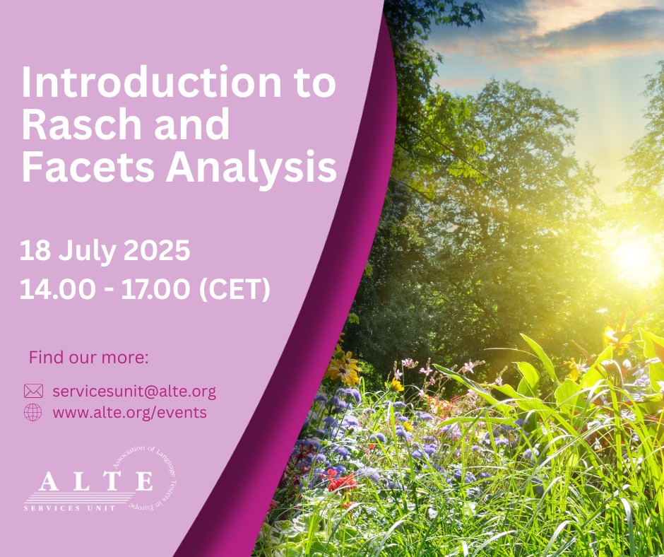 ALTE -... - ALTE - Association of Language Testers in Europe