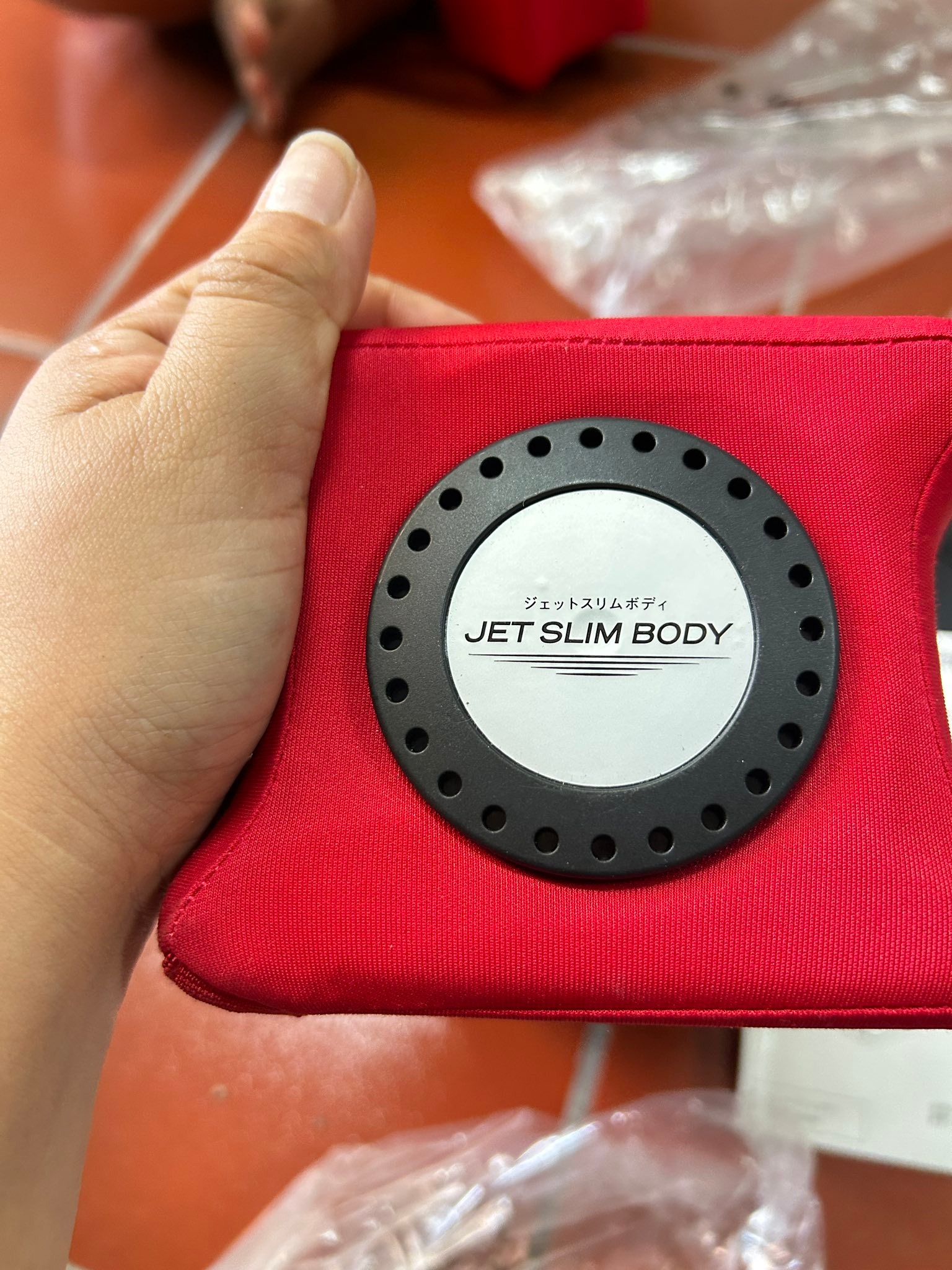 rung giảm cân JET SLIM BODY, Model TKS91EM005.Thiết bị được thiết 