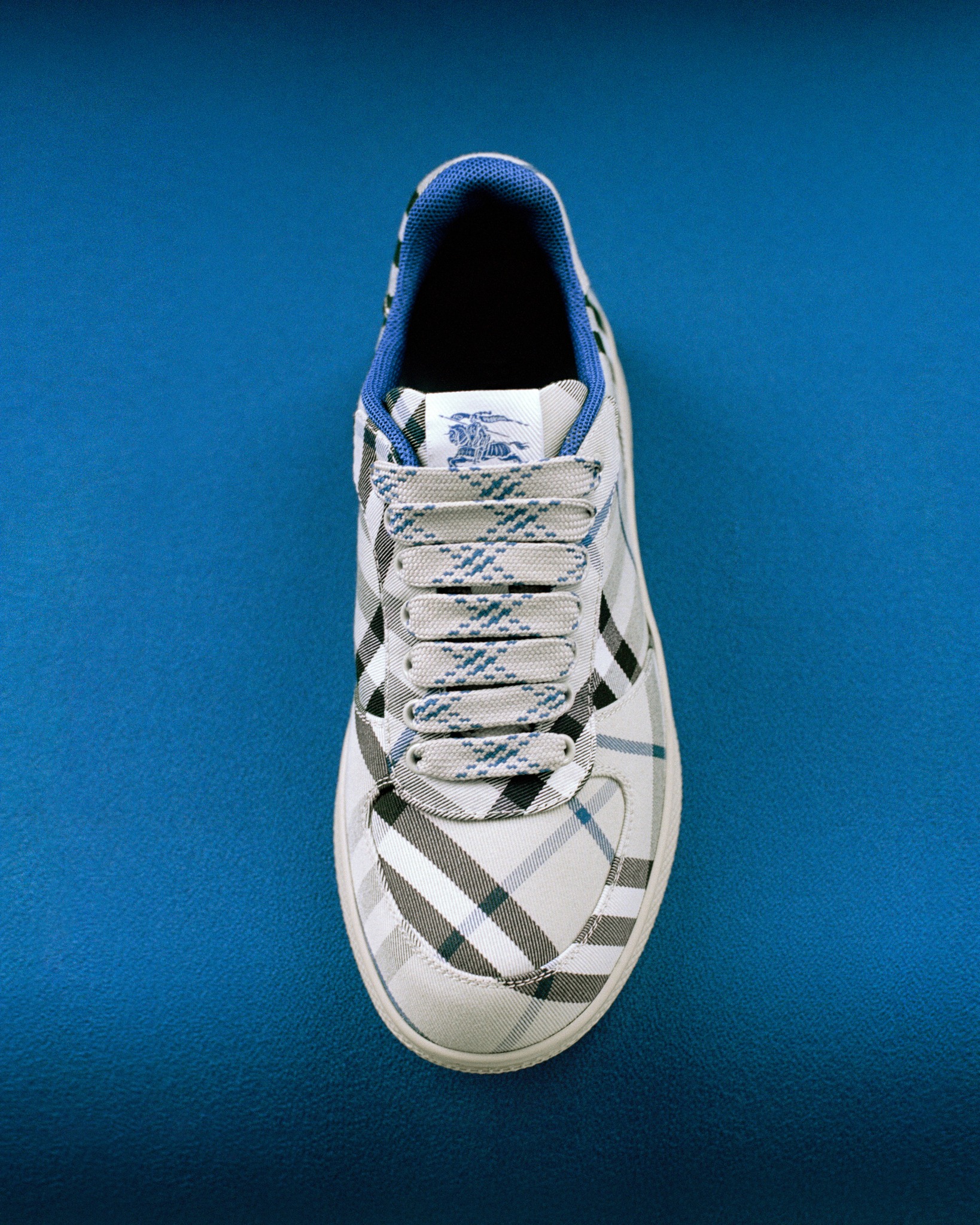 Terrace sneakers Italian-made and woven with Burberry Check 