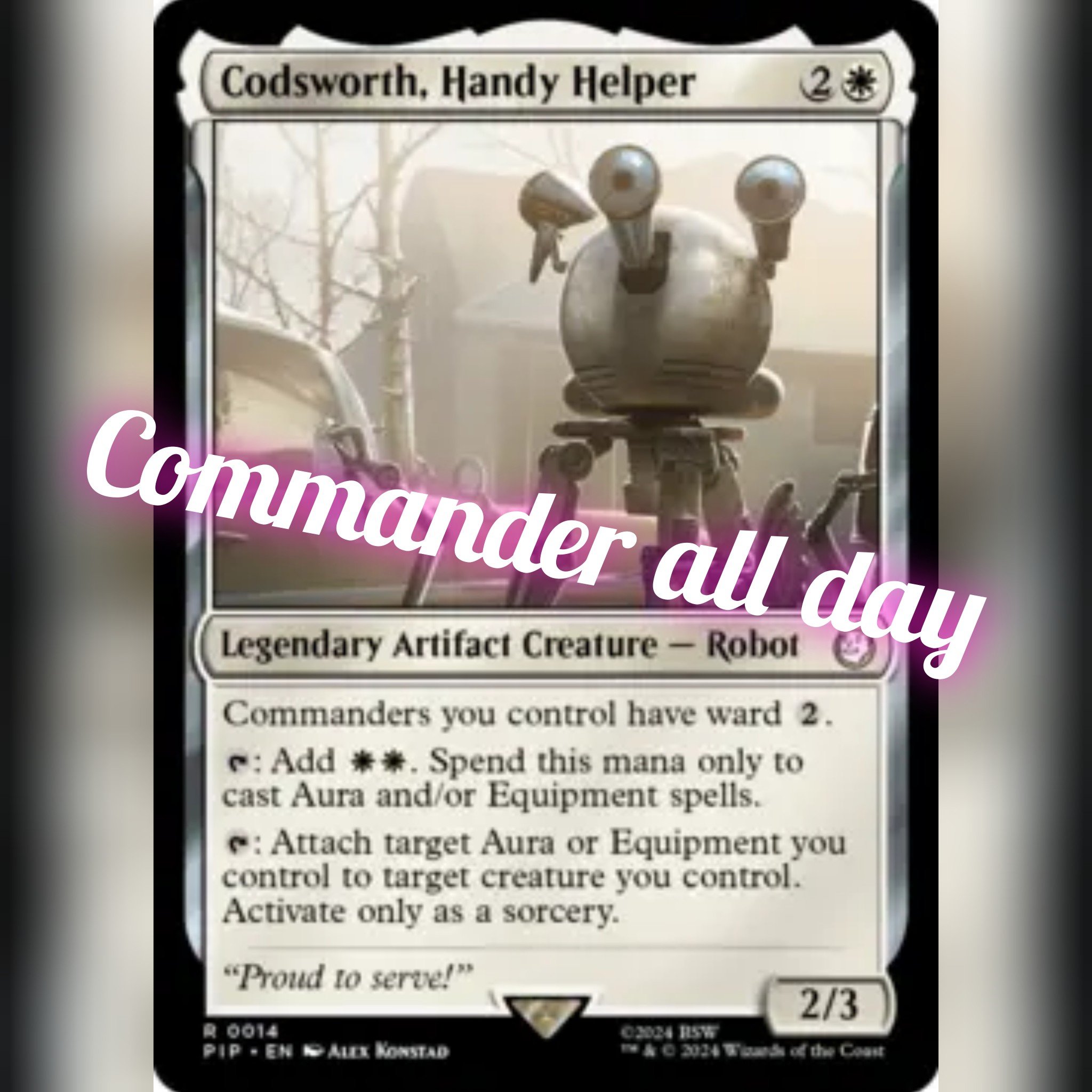 codsworth mtg card Codsworth, Handy Helper [Fallout] – Fusion Gaming Codsworth, Handy Helper | Fallout