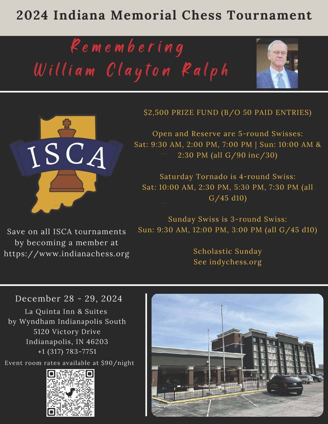 Now less than two weeks... - Indiana State Chess Association