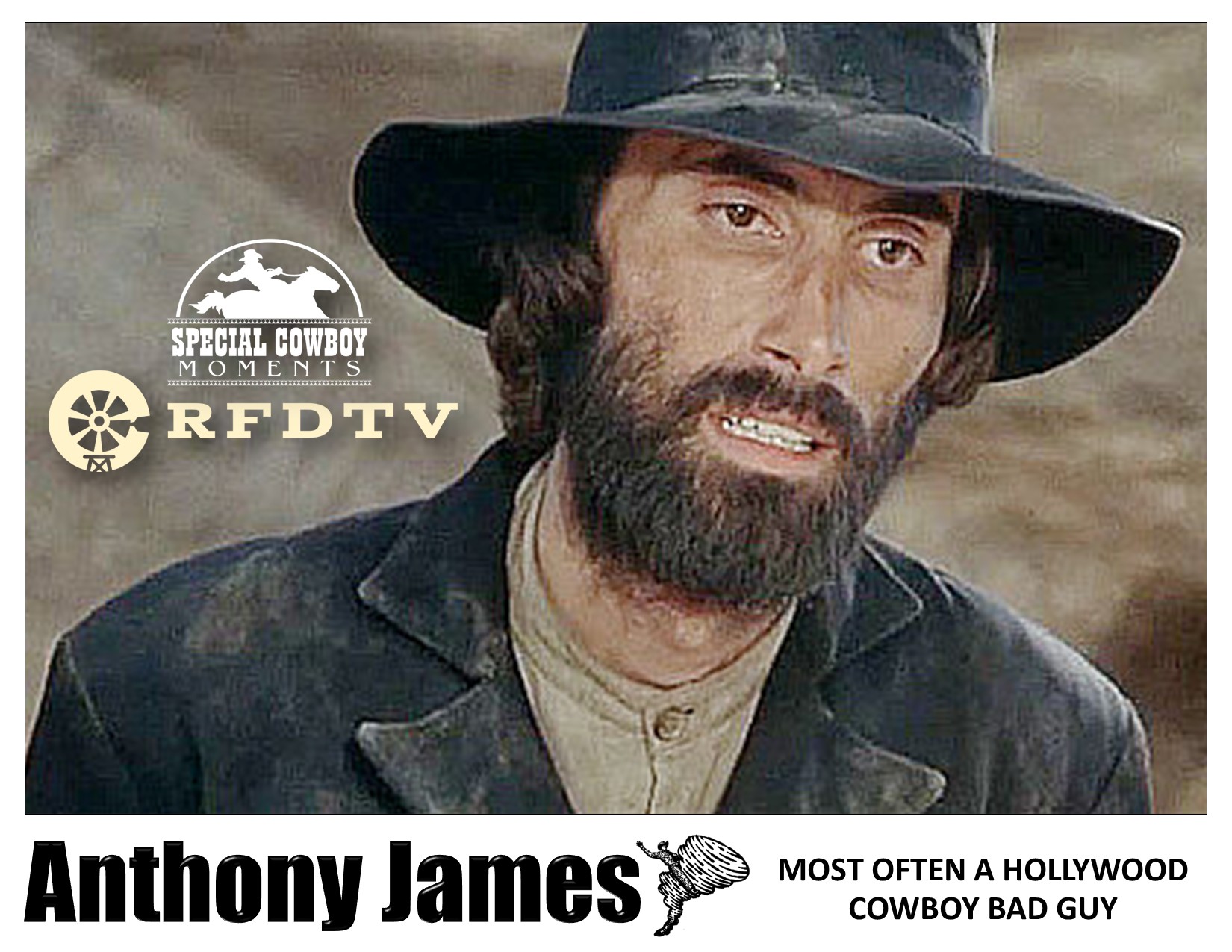 Anthony James (1942–2020) was a prolific American character actor 