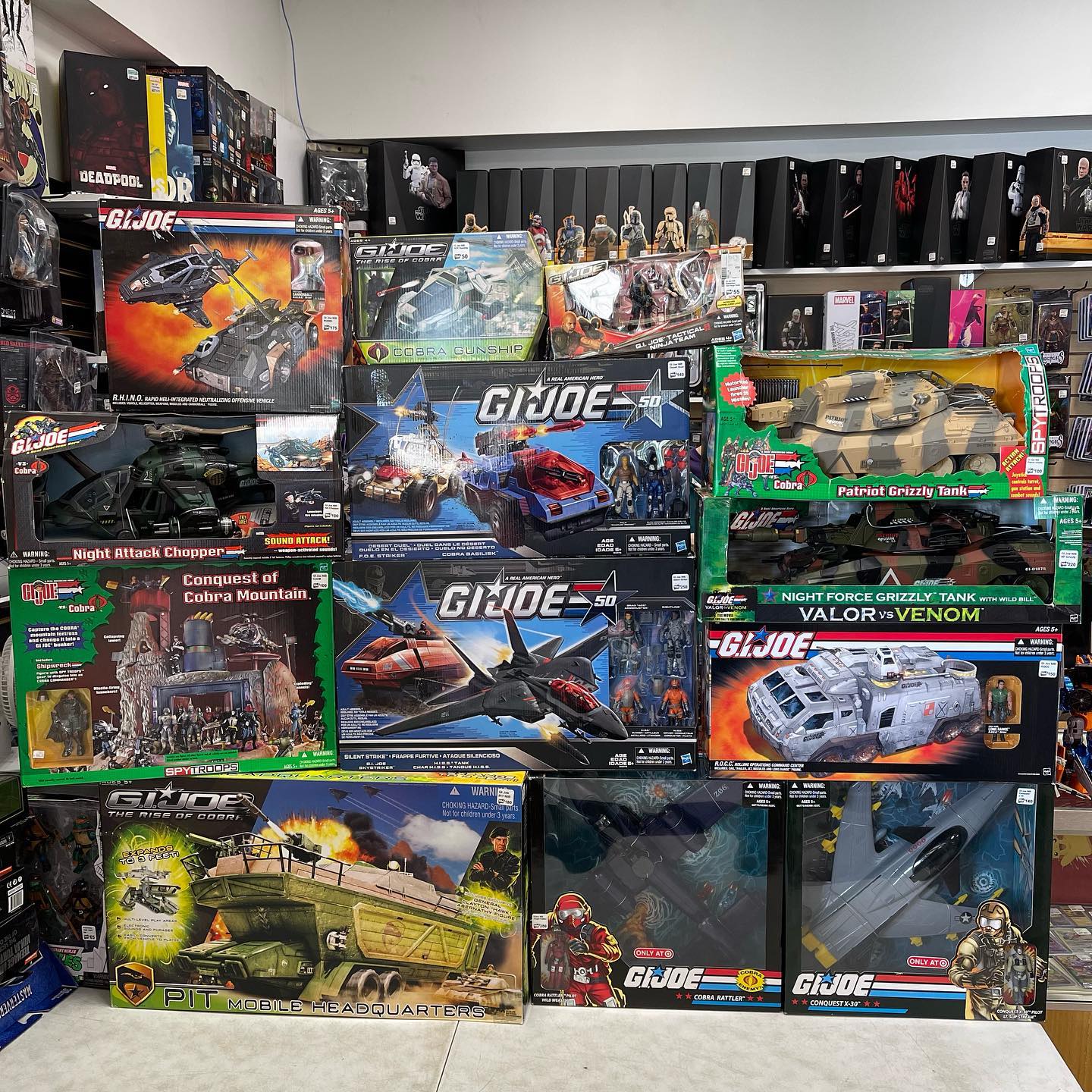 New big box GI Joe vehicles & play... - The Toy Department