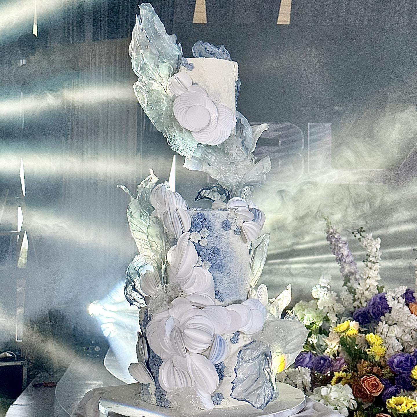 Daniel's - When cake becomes installation art—celebrating love with a ...