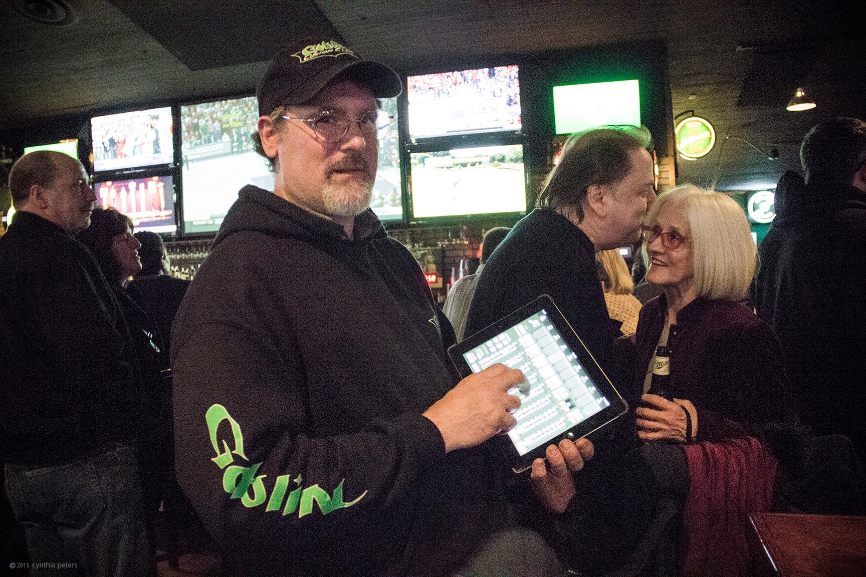 Abbey Rodeo - Our sound man, Steve Sigl. This is one of...