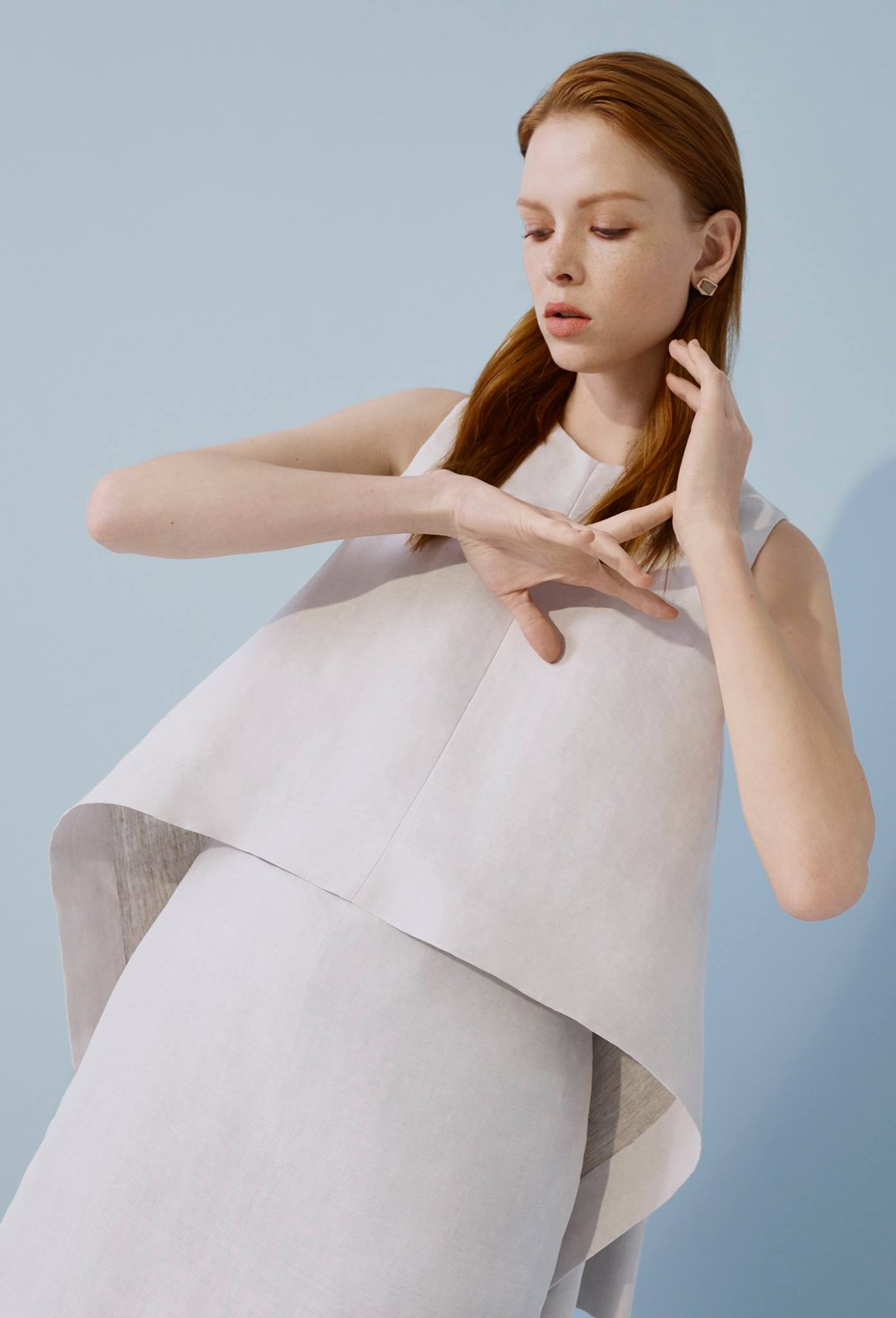 cos layered linen dress MAY-SALE-Discountable