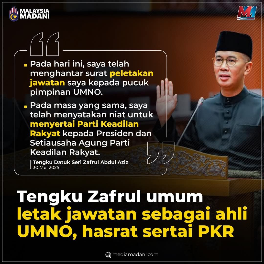 Media - Menteri Pelaburan, Perdagangan dan Industri Tengku Datuk Seri ...