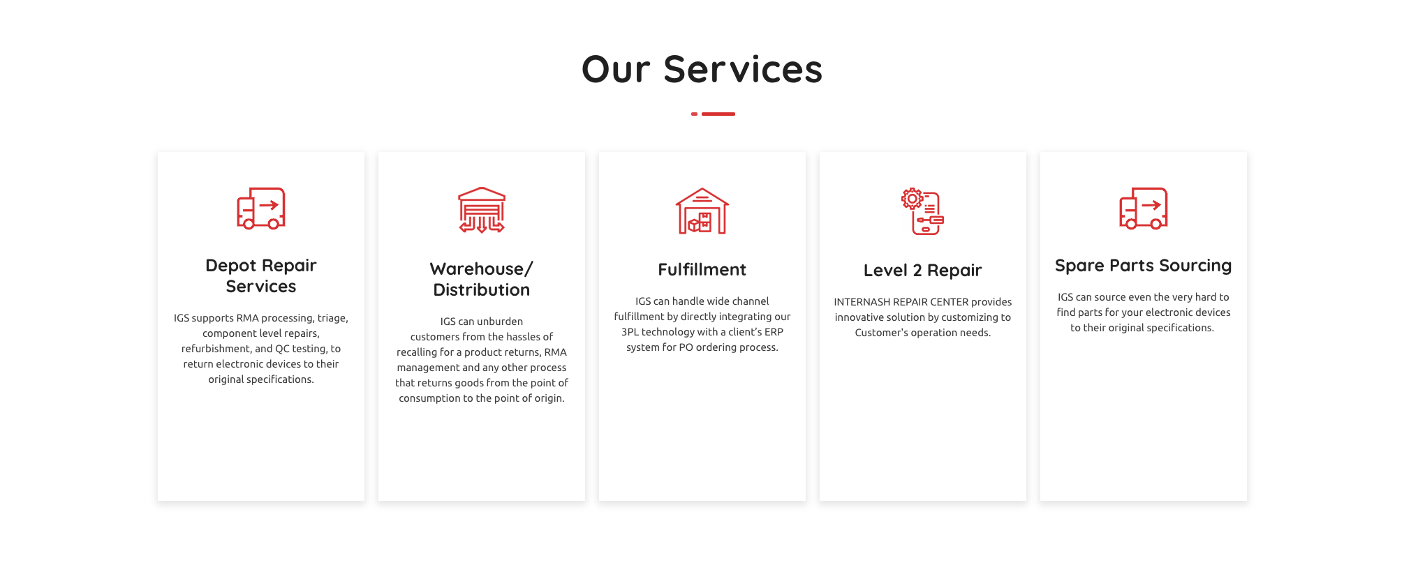 Internash Global Services | Houston TX