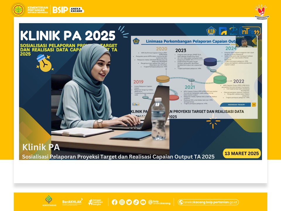 BRMP - SOSIALISASI PELAPORAN PROYEKSI TARGET DAN REALISASI CAPAIAN ...
