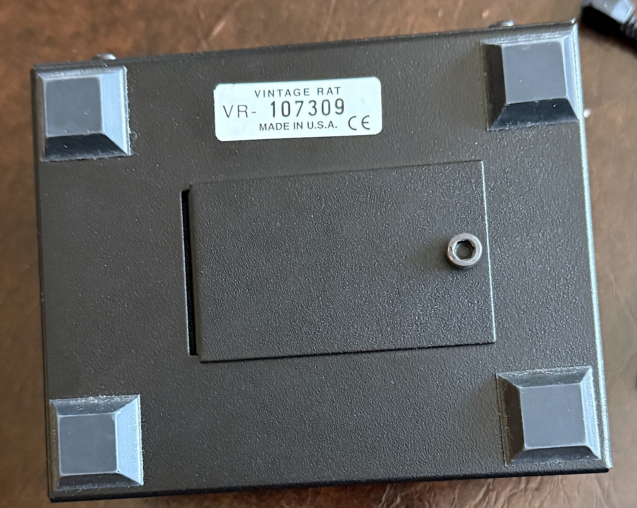 So, my reissue Rat doesn't have the vaunted LM308 chip, it has an