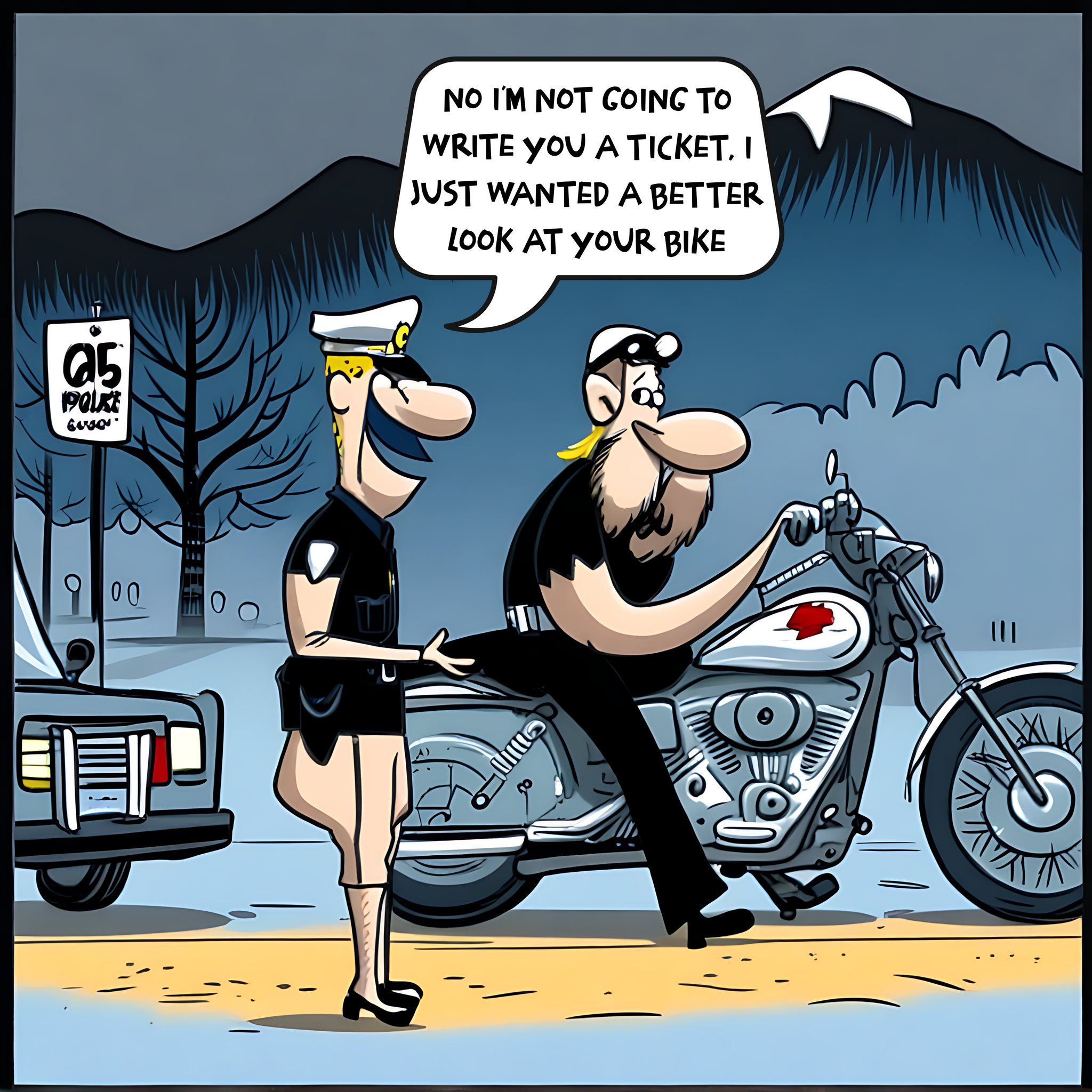 Grumpy - 10 FUNNY BIKER PUNS 😂😂😂 WHICH IS YOUR FAVORITE? I’m wheelie ...