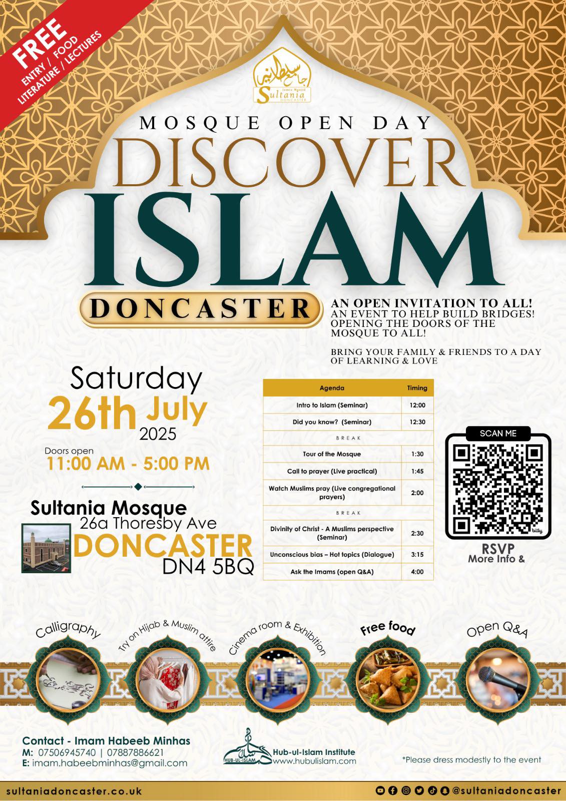 Doncaster Sultania Masjid | Doncaster