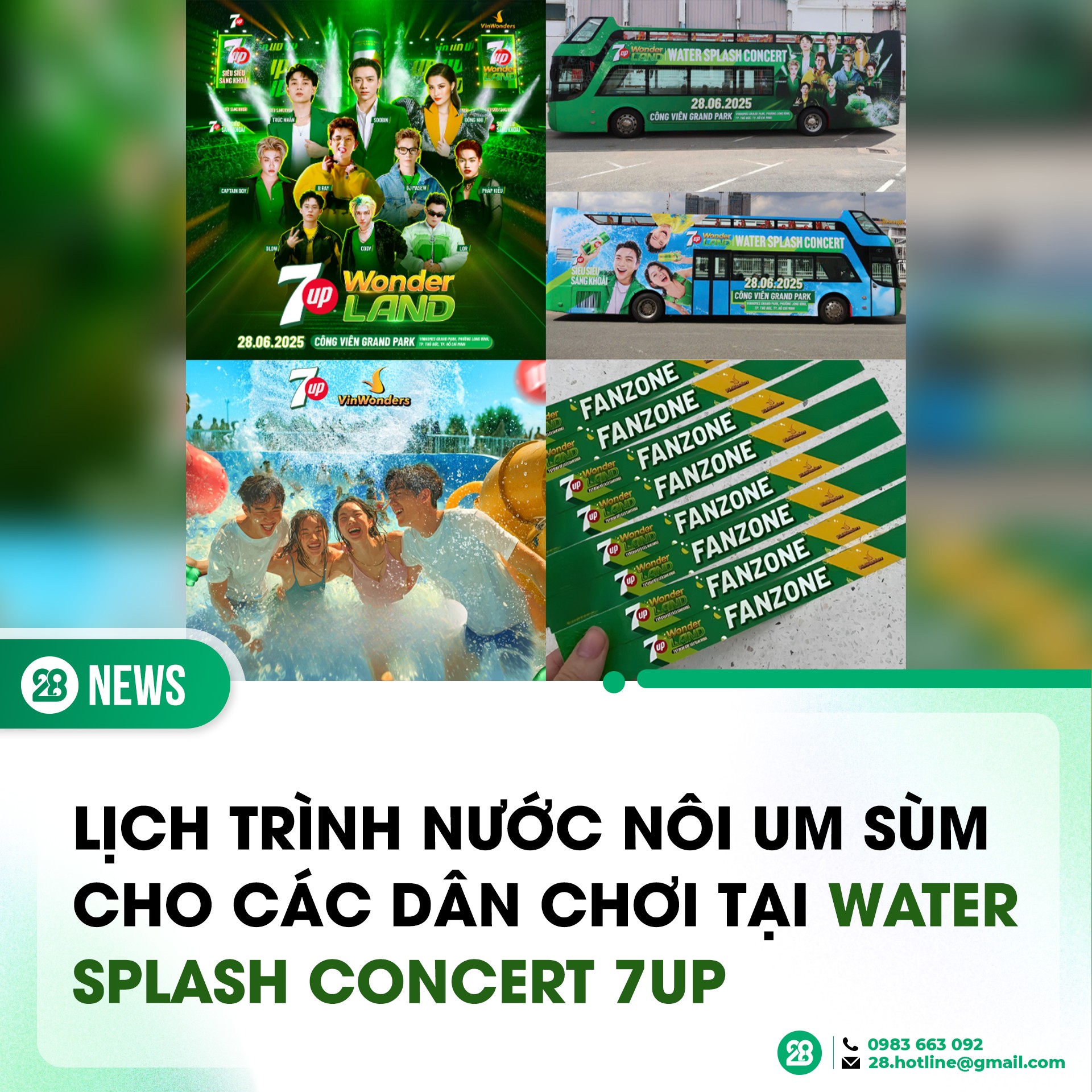 Theanh28 - Đã đến lúc khuấy động mùa hè tại Water Splash Concert cùng ...