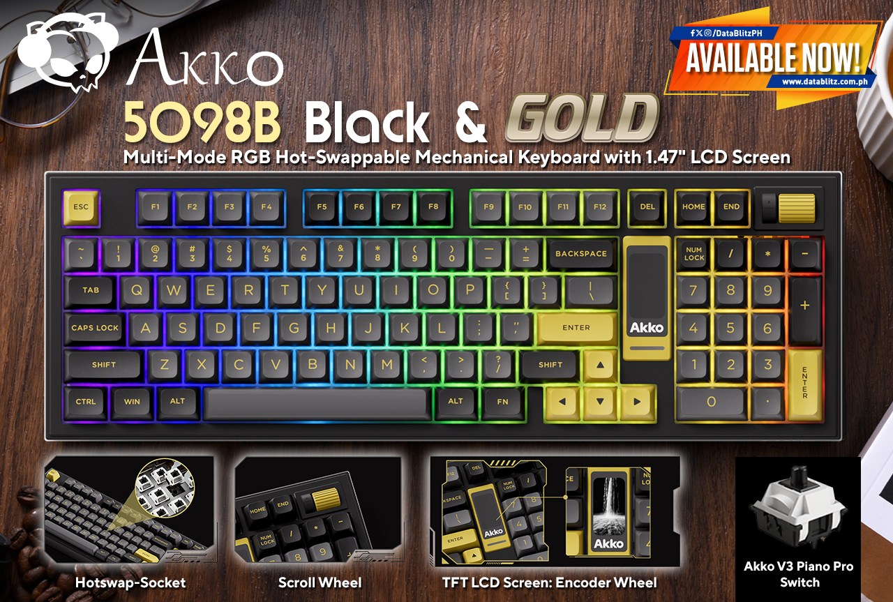 DataBlitz - ELEGANCE IN EVERY KEYSTROKE! ⌨️ Akko 5098B...