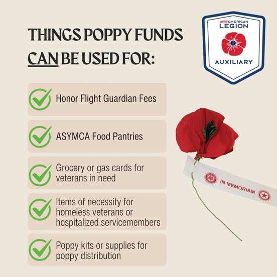 American Legion Auxiliary Northeastern Post-Unit 459 Poppy Museum ...