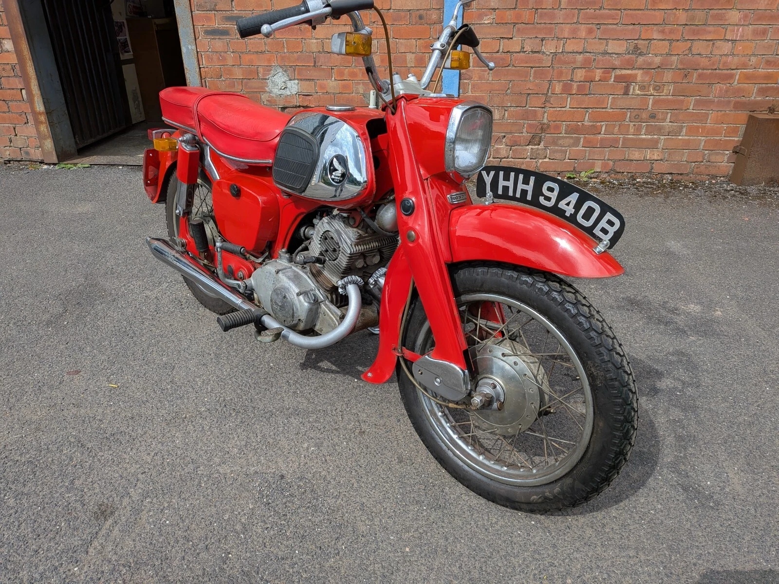 リプロYシート//C92/CB72・93/C110・100/ホンダ 中古CB92