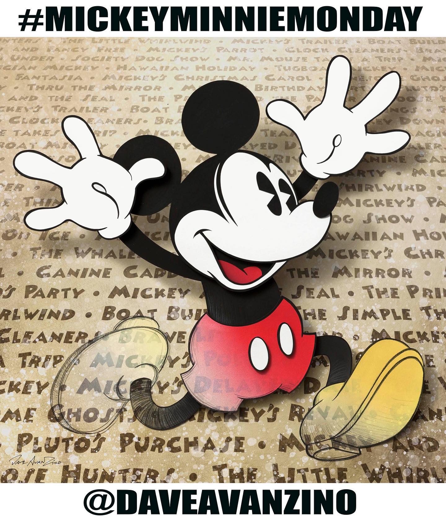 My #fantasiamickey piece for the #mickey90 birthday celebration