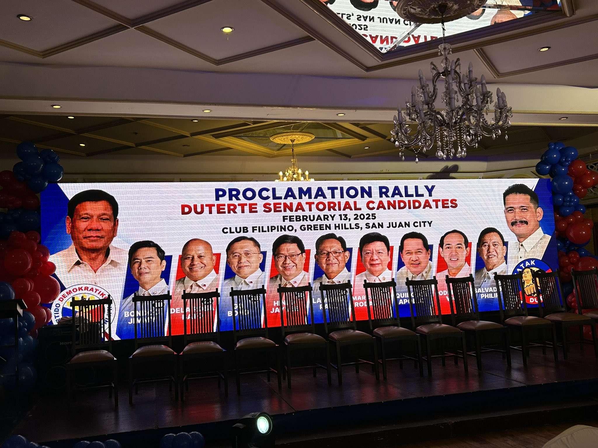 INQUIRER.net - ALL SET FOR PDP PROCLAMATION RALLY LOOK:...