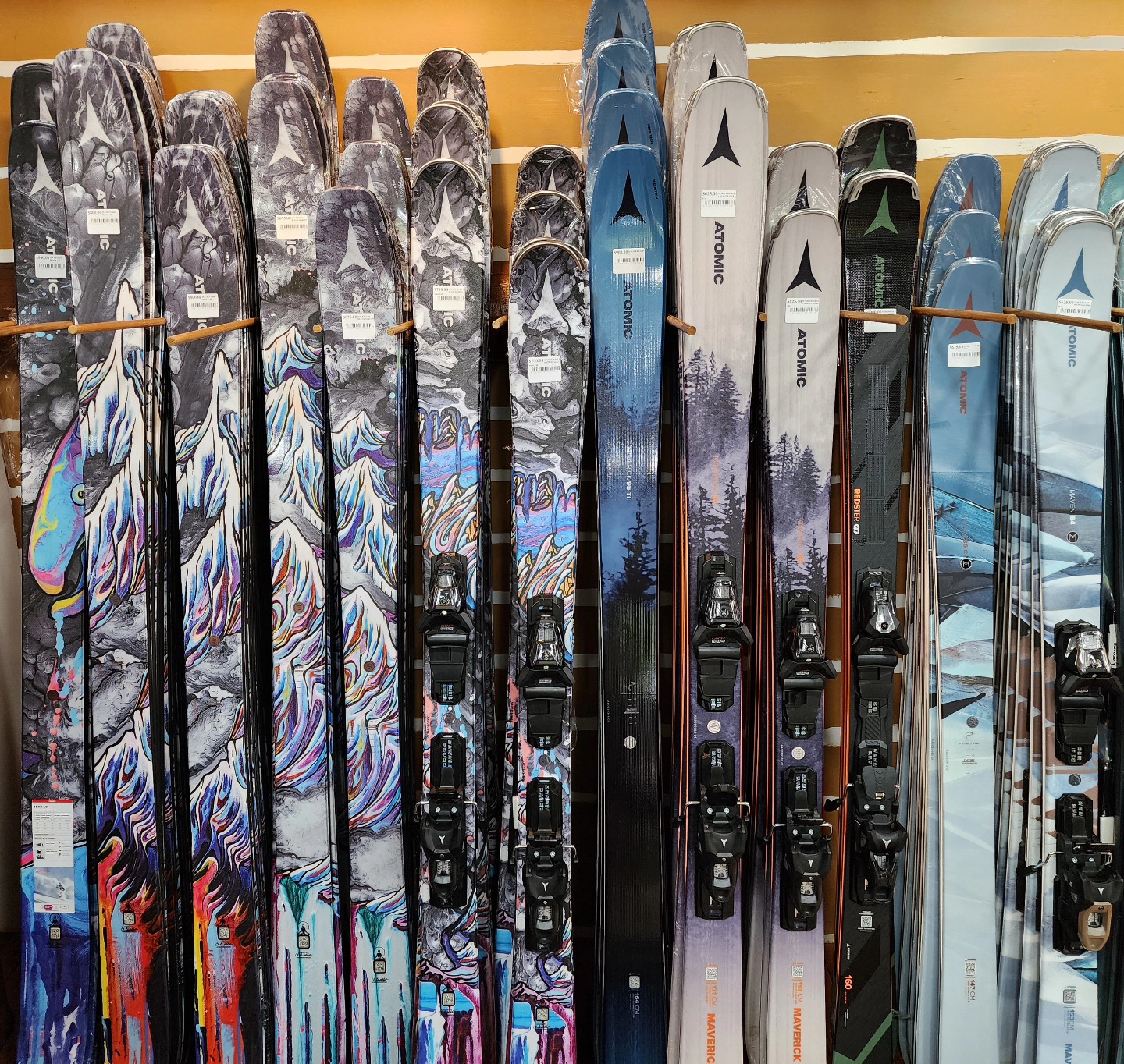 The ATOMIC SKIING Bent line-up for 24/25 looks amazing again