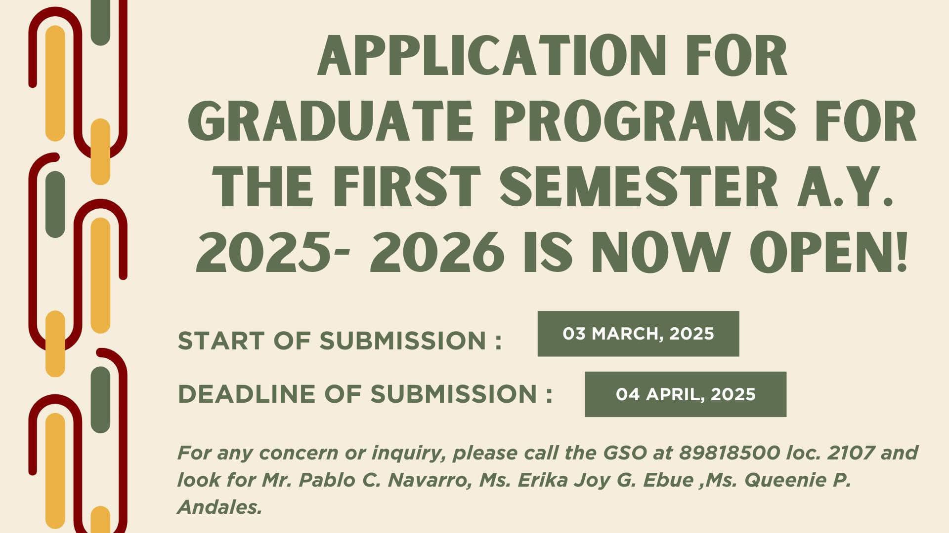 From the UPD CAL Graduate... - UP College of Arts and Letters