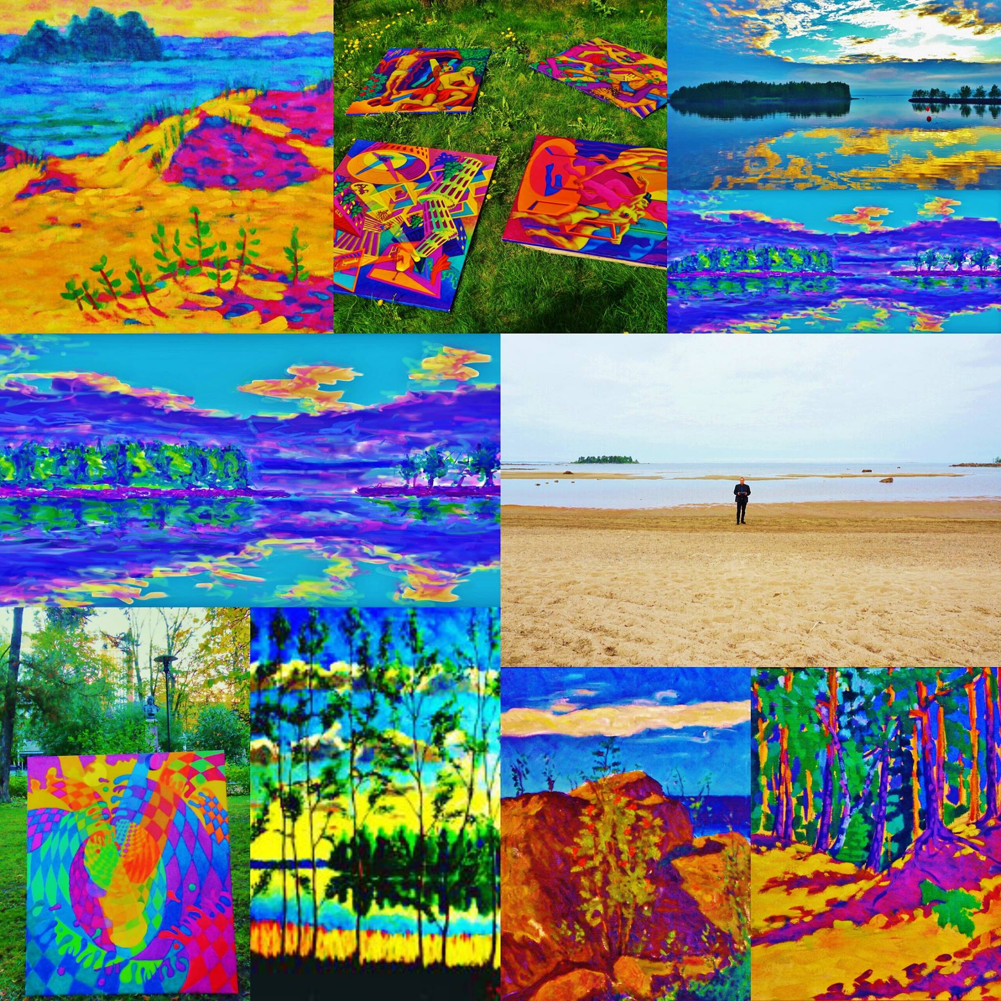 Juha Rautio - Artist - Plain Air -outdoors painting within the summer ...